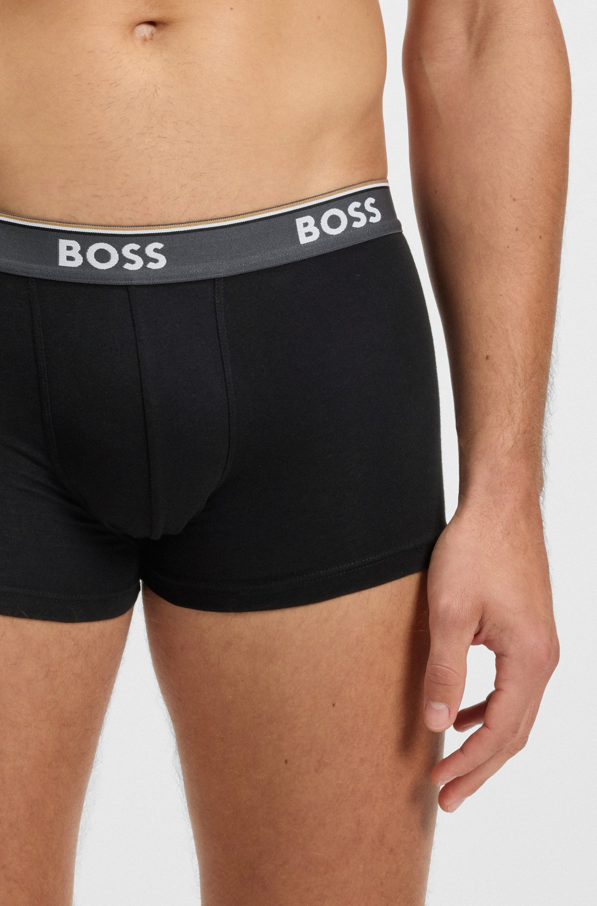 BOSS Trunk »Trunk 3P Power Desig«, (Packung, 3 St., 3er), mit BOSS Schriftzug