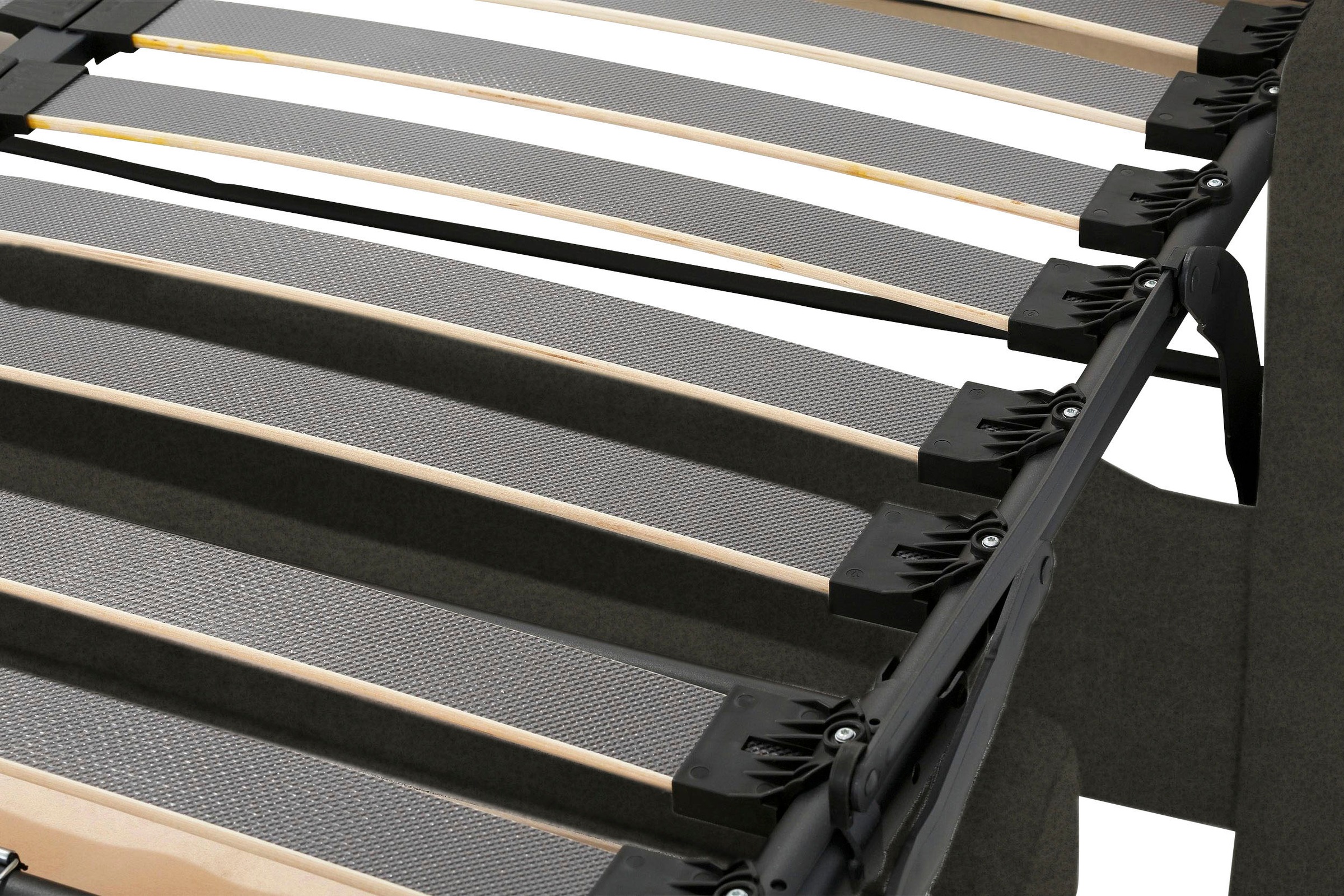 Home affaire Schlafsofa »Roma  Matratzenhöhe 14 cm« Dauerschlaffunktion, mit Unterfederung, Lattenrost, Matratze