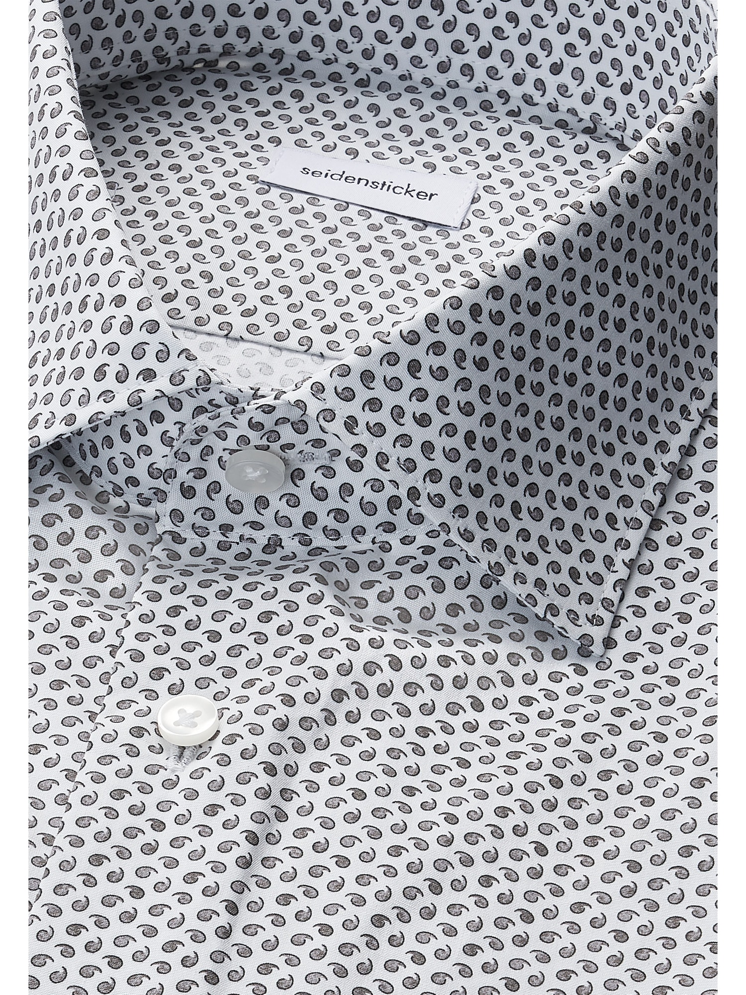 seidensticker Businesshemd »Schwarze Rose« X-Slim 1/1 Kentkragen Kettendruck