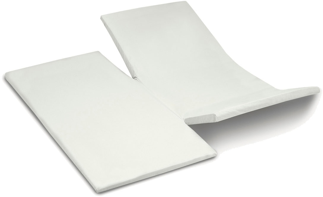 Cinderella Spannbettlaken »Cinderella Doppel-Split-Weekend-Topper aus Baumwolle, bis 15 cm Höhe« für Matratzen bis 25 cm Höhe