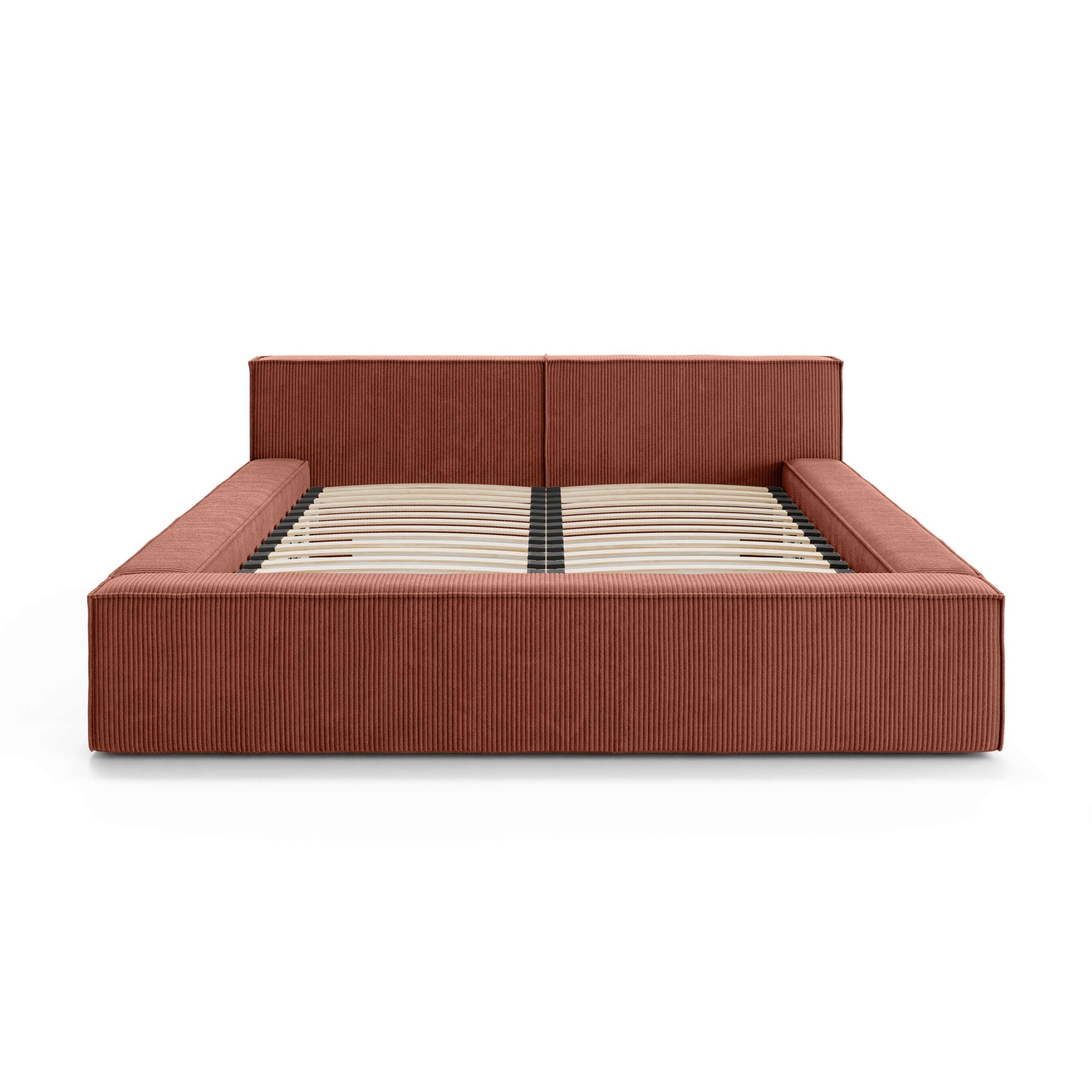 Home affaire Polsterbett »LAUREDA Bettgestell mit Lattenrost, in 4 Breiten- 140, 160, 180, 200cm« mit Kopfteil und Bettkasten, ohne Matratze