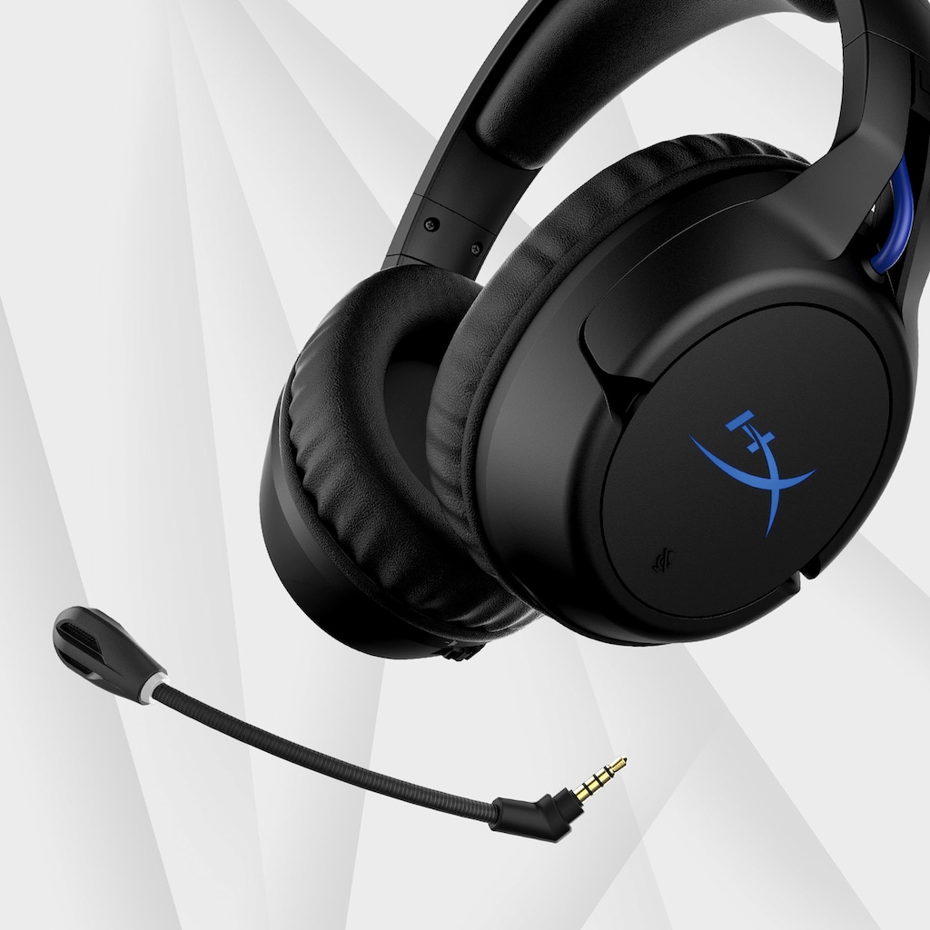 HyperX Gaming-Headset »Cloud Flight Wireless Black/Blue für PlayStation«, Wireless, Mikrofon abnehmbar-Rauschunterdrückung