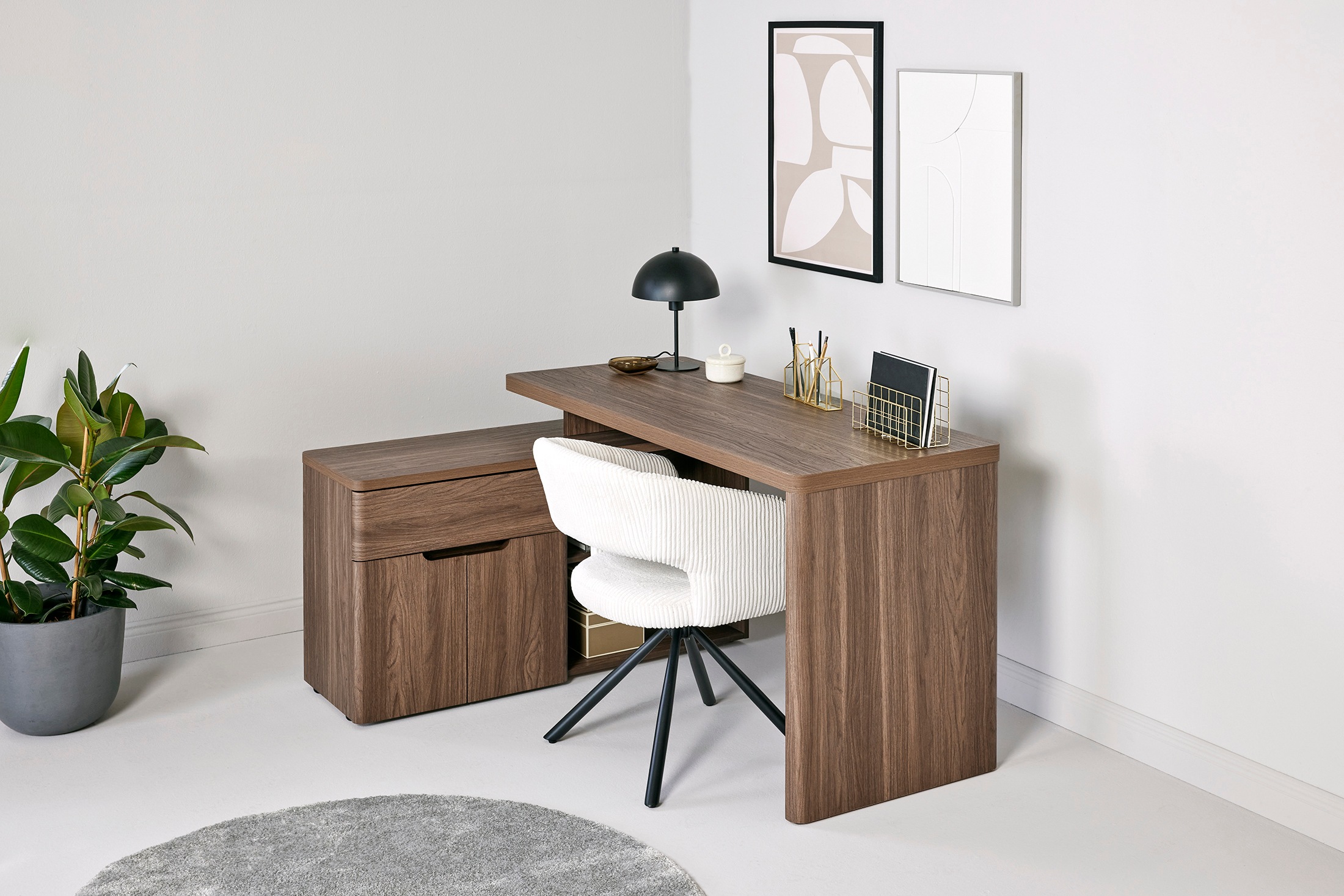 Jahnke Eckschreibtisch »CU-LIBRE 150 E« 1 Stk. tlg.