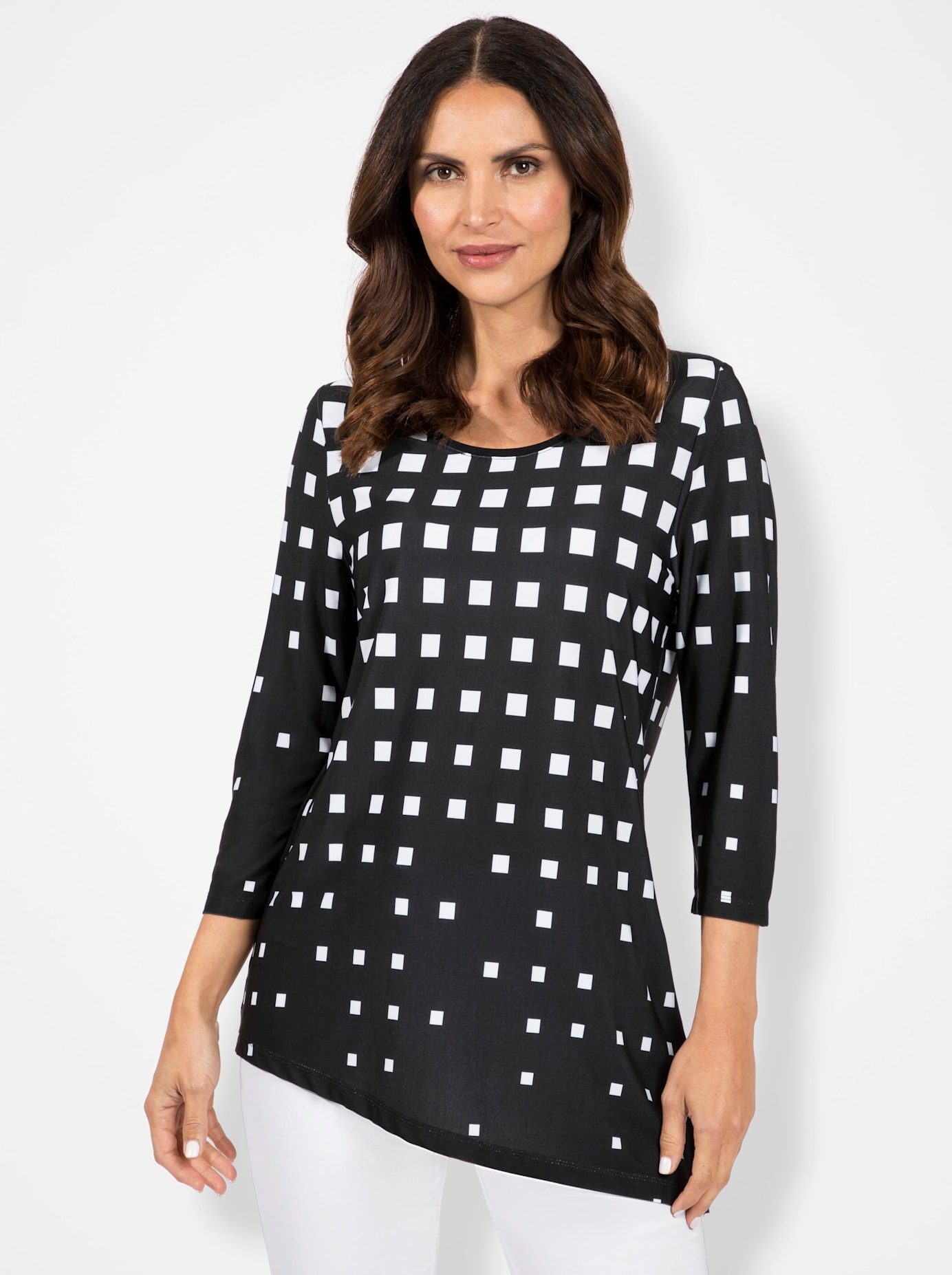 Inspirationen Print-Shirt »Druck-Shirt«, (1 tlg.)