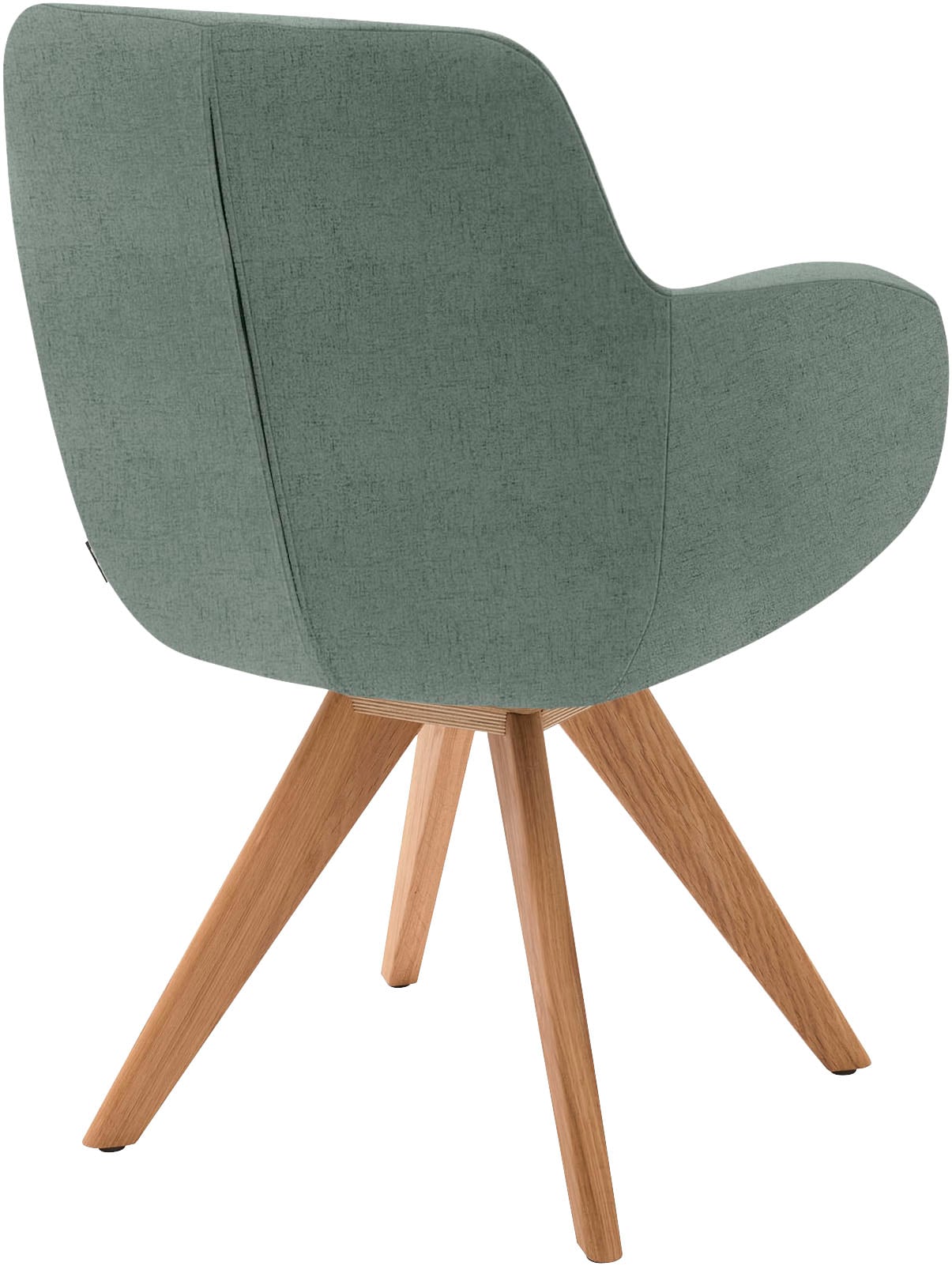 Musterring Esszimmerstuhl »Tavia« (Set) 2 Stk.Stativgestell Wildeiche massiv, Drehfunktion optional, diverse Farben