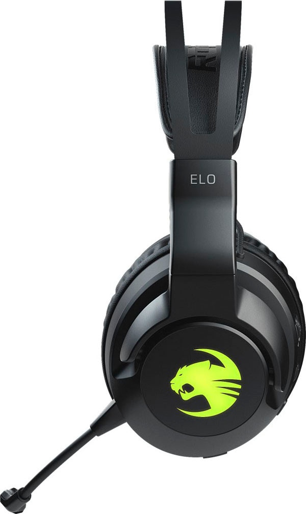ROCCAT Gaming-Headset »Elo 7.1 Air - Kabelloses Surround-Sound RGB PC  Gaming Headset«, Mikrofon abnehmbar-Rauschunterdrückung jetzt im OTTO  Online Shop