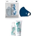 NEQI Community-Maske, (Set, 3-teilig), für Kinder, inkl. feuchtigkeitsspendende Handseife und Handreinigungsgel