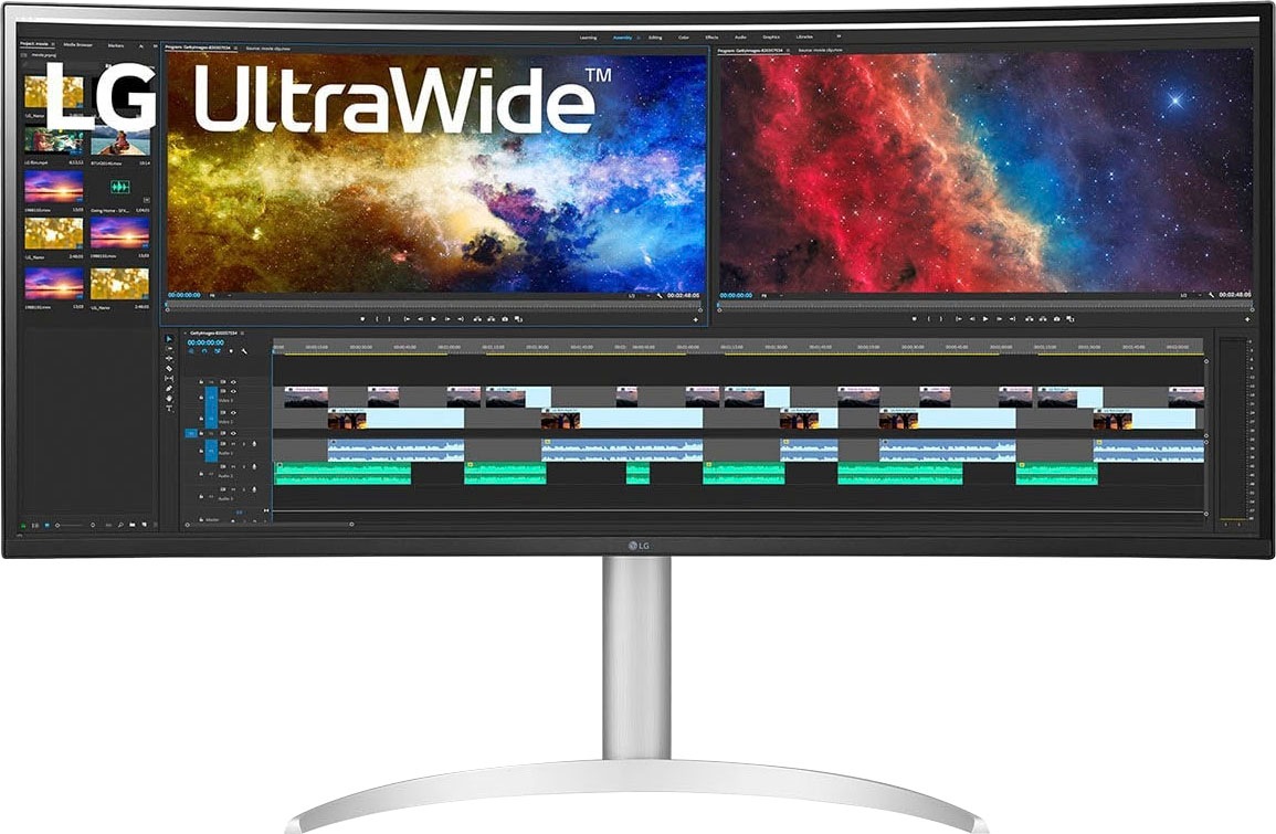 LG Curved-Gaming-LED-Monitor »38WP85C«, 96,5 cm/38 Zoll, 3840 x 1600 px, QHD+, 5 ms Reaktionszeit, 60 Hz