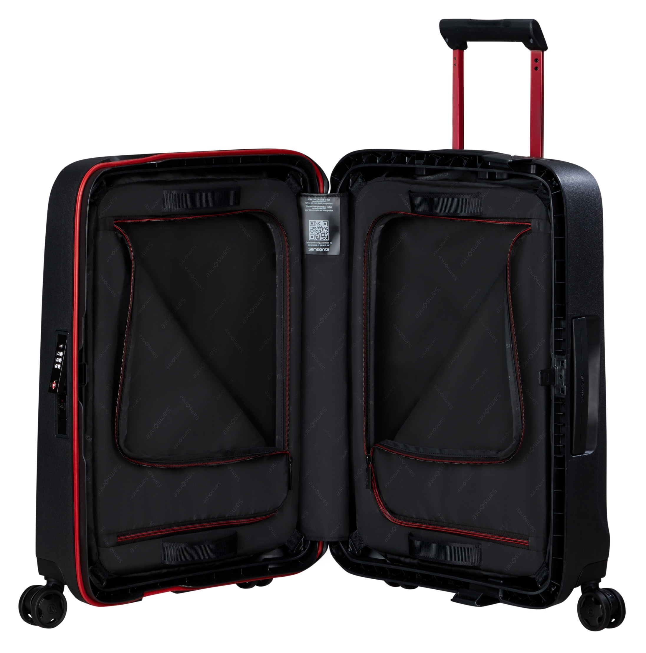 Samsonite Hartschalen-Trolley »ESSENS, verschiedene Größen und Farben«, 4 Rollen, Reisekoffer Hartschalenkoffer Koffer für Flugreisen TSA-Schloss