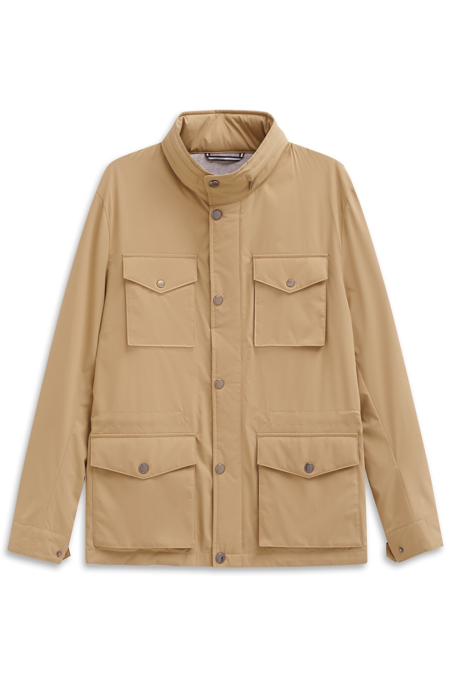 bugatti Fieldjacket »Regular Fit«, mit Kapuze, mit Stretch, Kapuze & Stehkragen