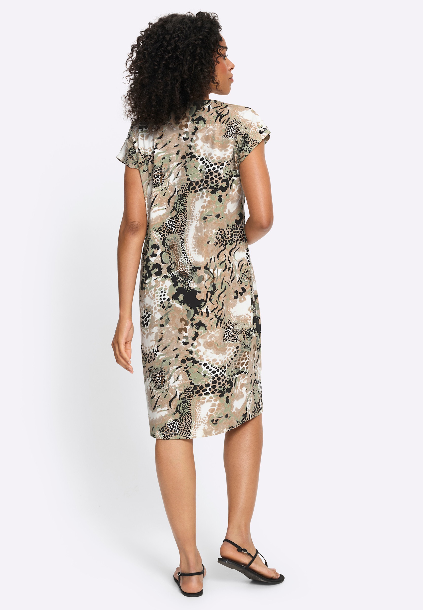 Sieh an! Shirtkleid »Jersey-Kleid Jerseykleid« Ohne Taschen
