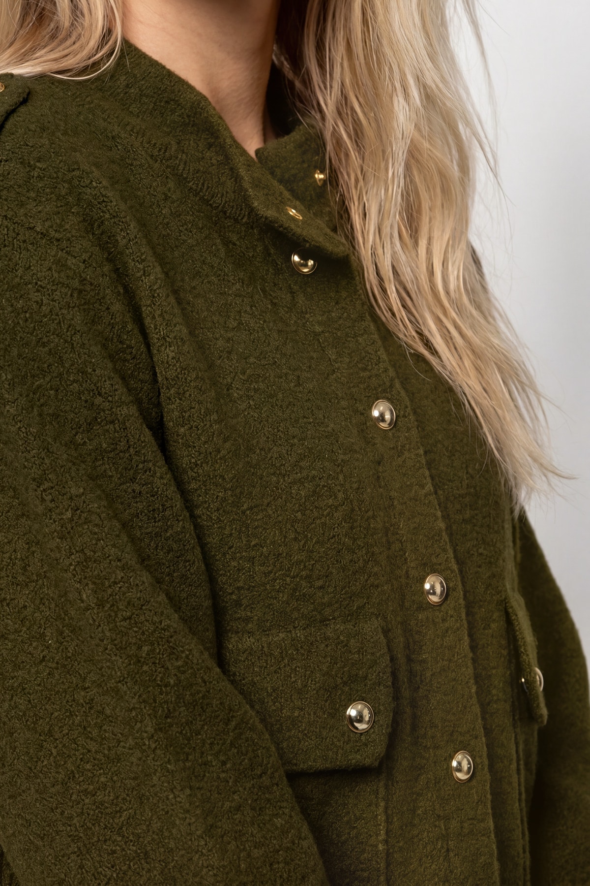 Monari »Jacke Strickiacke Knöpfe« Regular fit mit Schmuckknöpfen