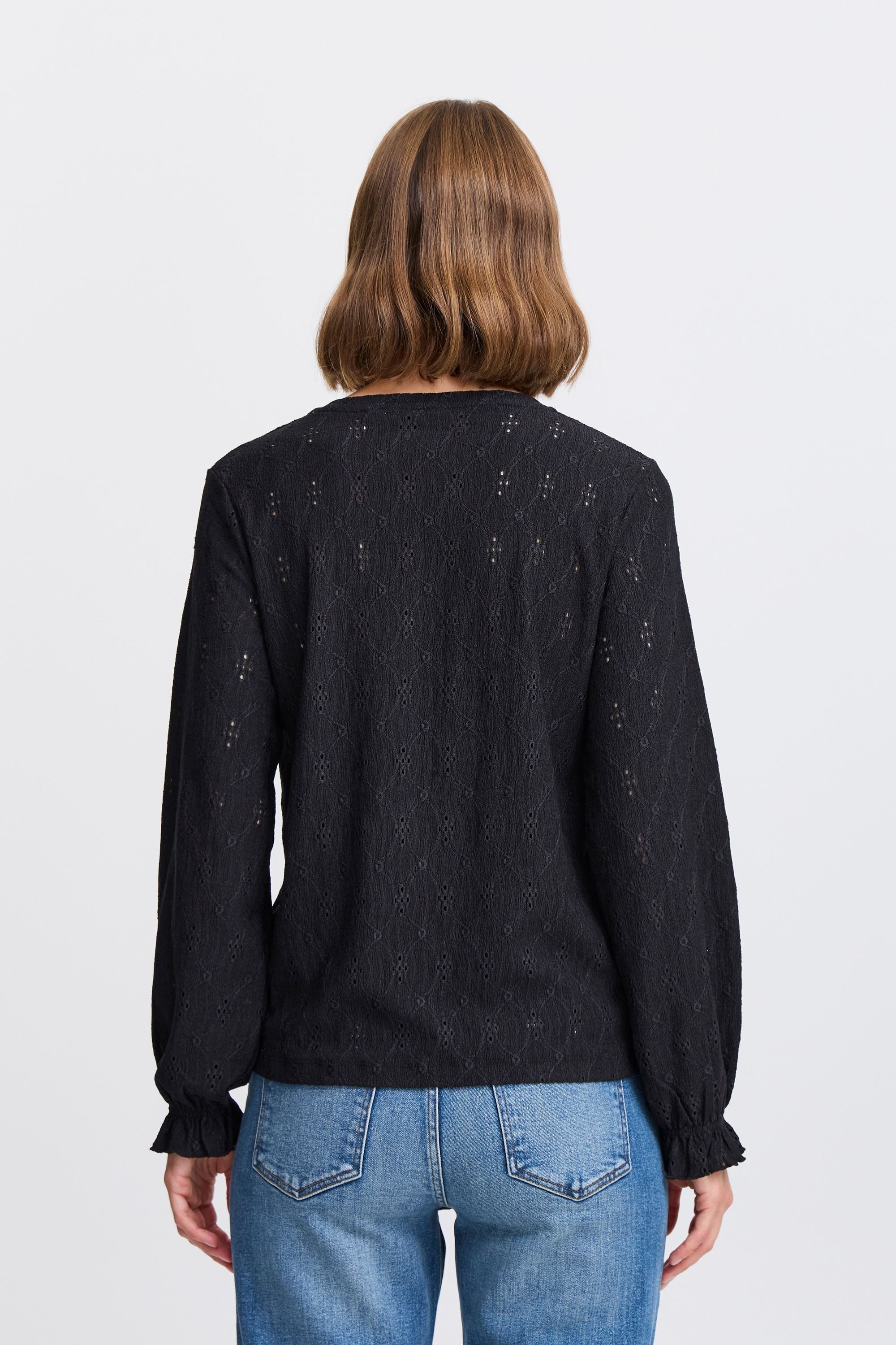 b.young Langarmbluse »Langarmbluse BYSILVA ONECK BLOUSE«