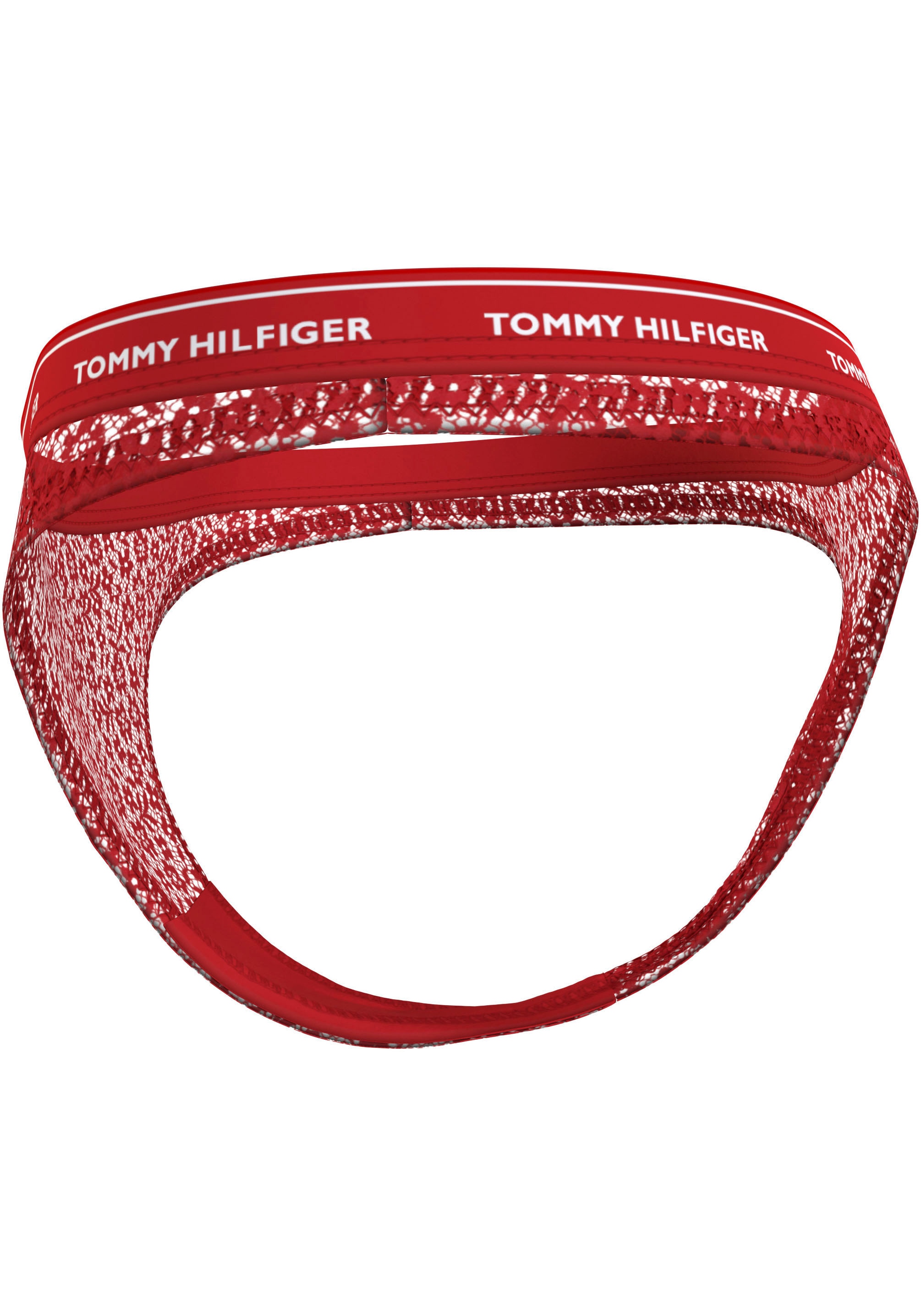 Tommy Hilfiger Underwear Slip »3 PACK THONG LACE (EXT SIZES)«, (Packung, 3er-Pack), mit Tommy Hilfiger Logobund