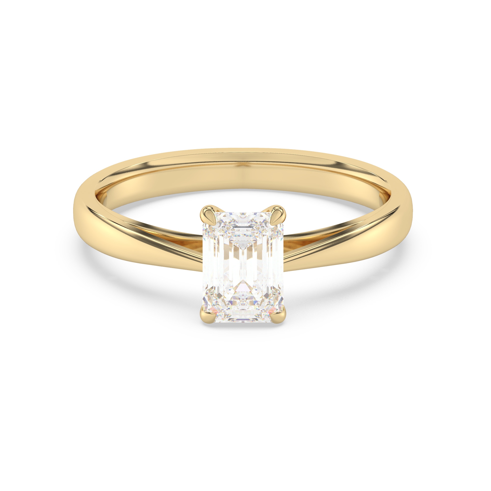 Fingerring »585 Gold mit im Labor gezüchteten Diamanten 1,0ct.«