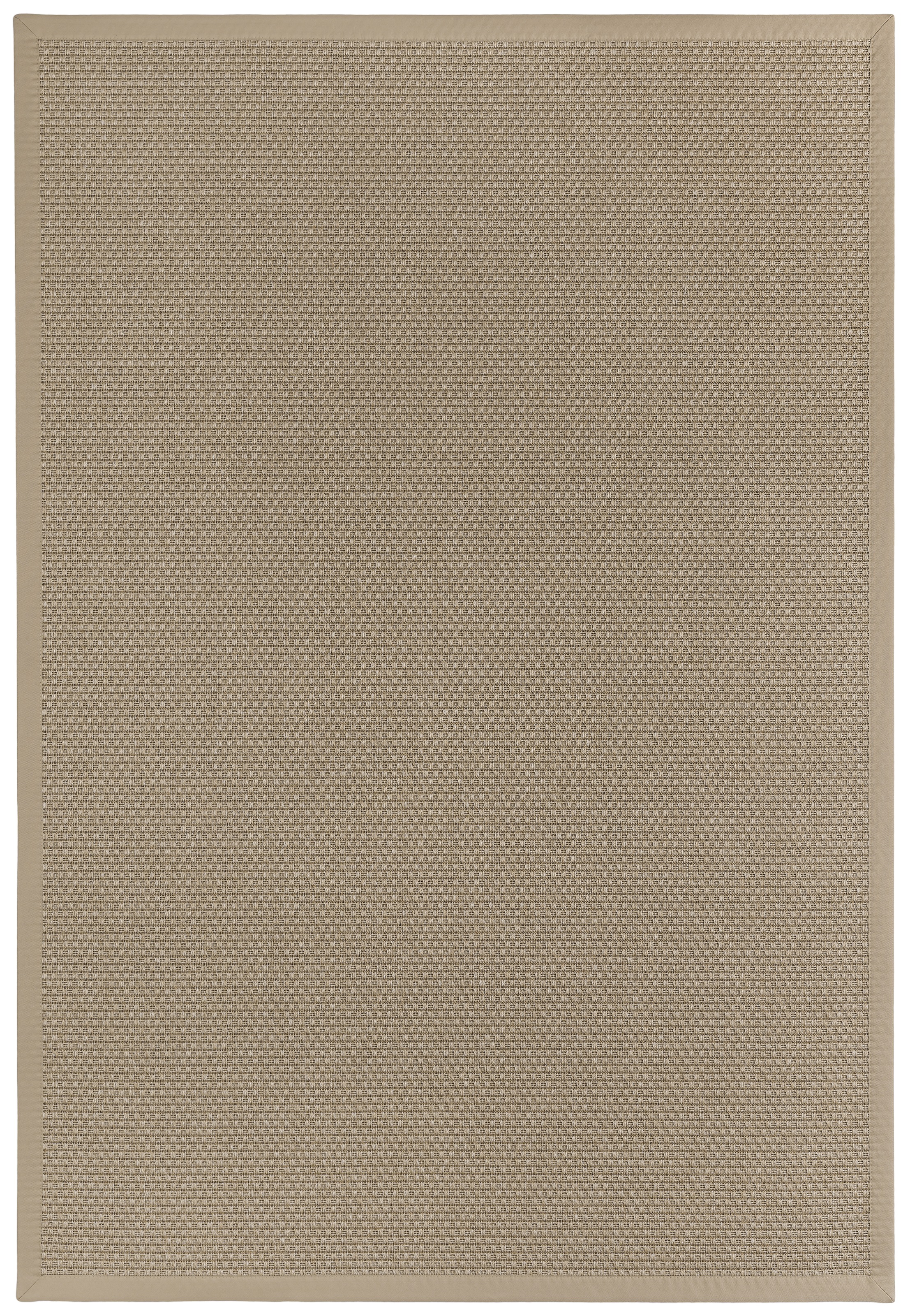 Dekowe Teppich »Basic S2 Karree« rechteckig 10 mm Höhe Sisaloptik, mit Bordüre, In- und Outdoor geeignet