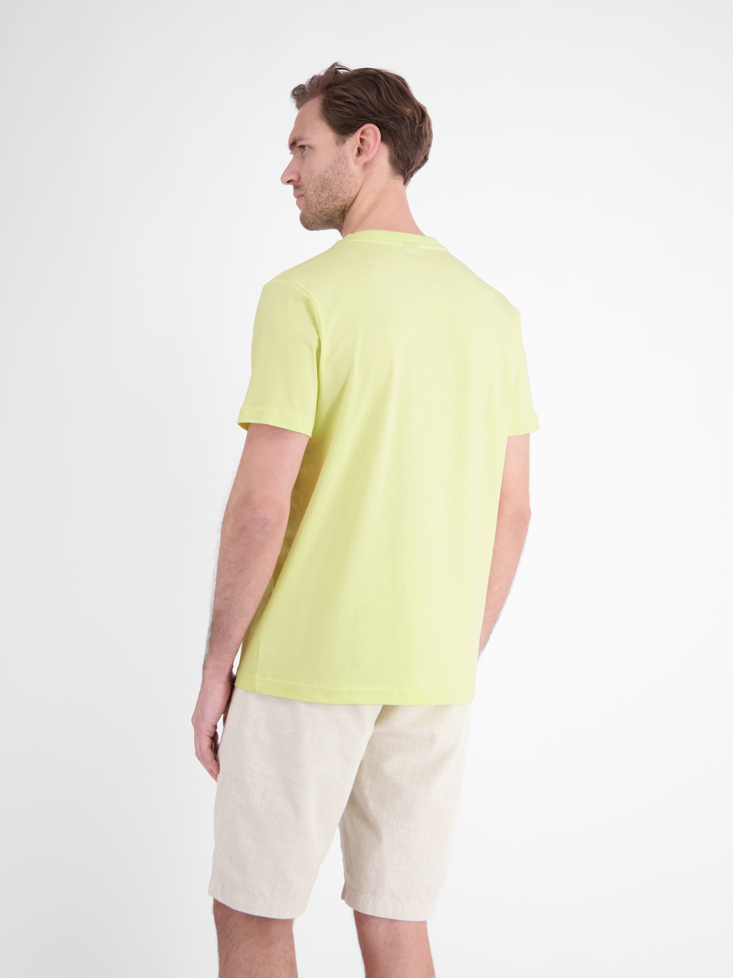 LERROS T-Shirt »Baumwoll T-Shirt mit Motiv-Print und bequemem Rundkragen«