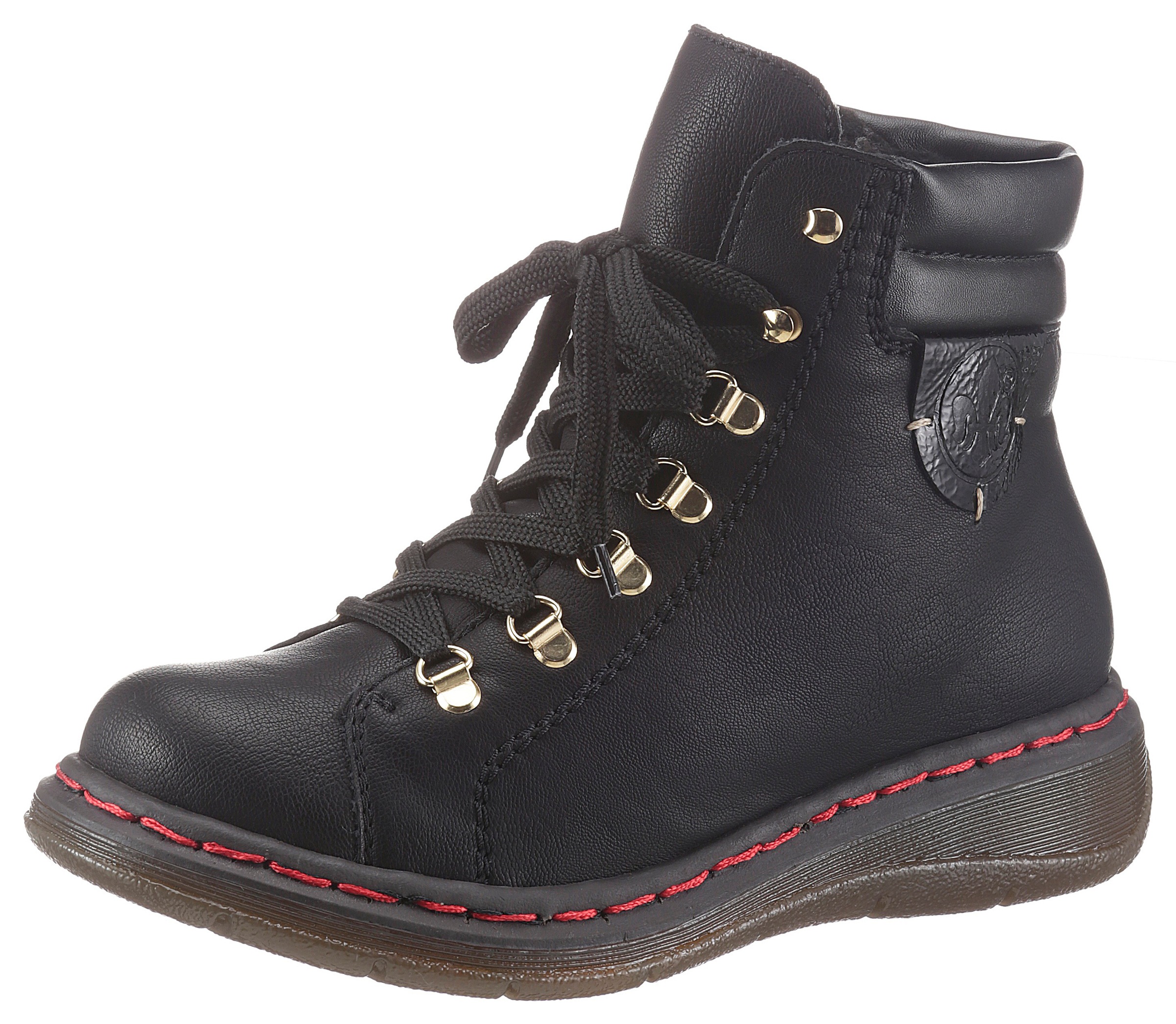 Rieker Winterboots, mit gepolstertem Schaftrand