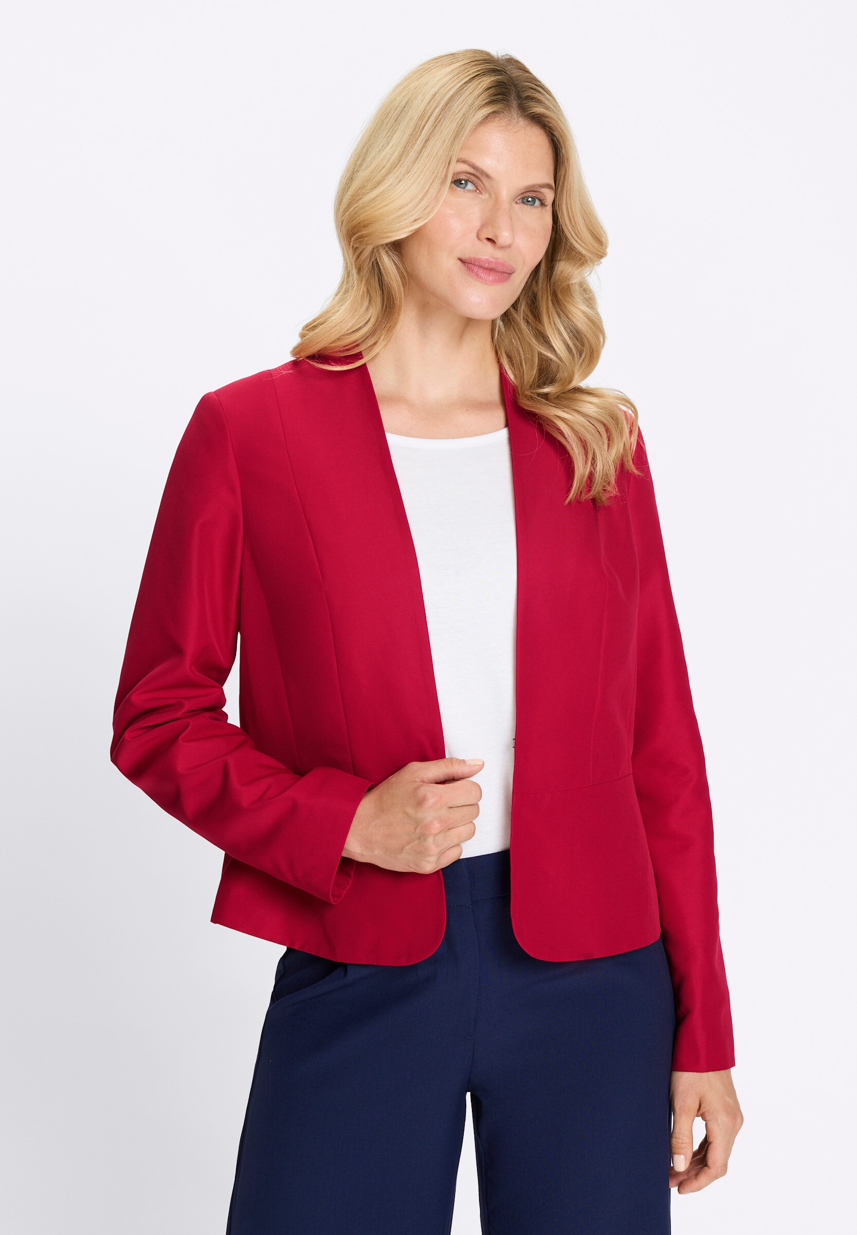 Sieh an! Blusenblazer »Blazer Blazer mit Hakenverschluss«