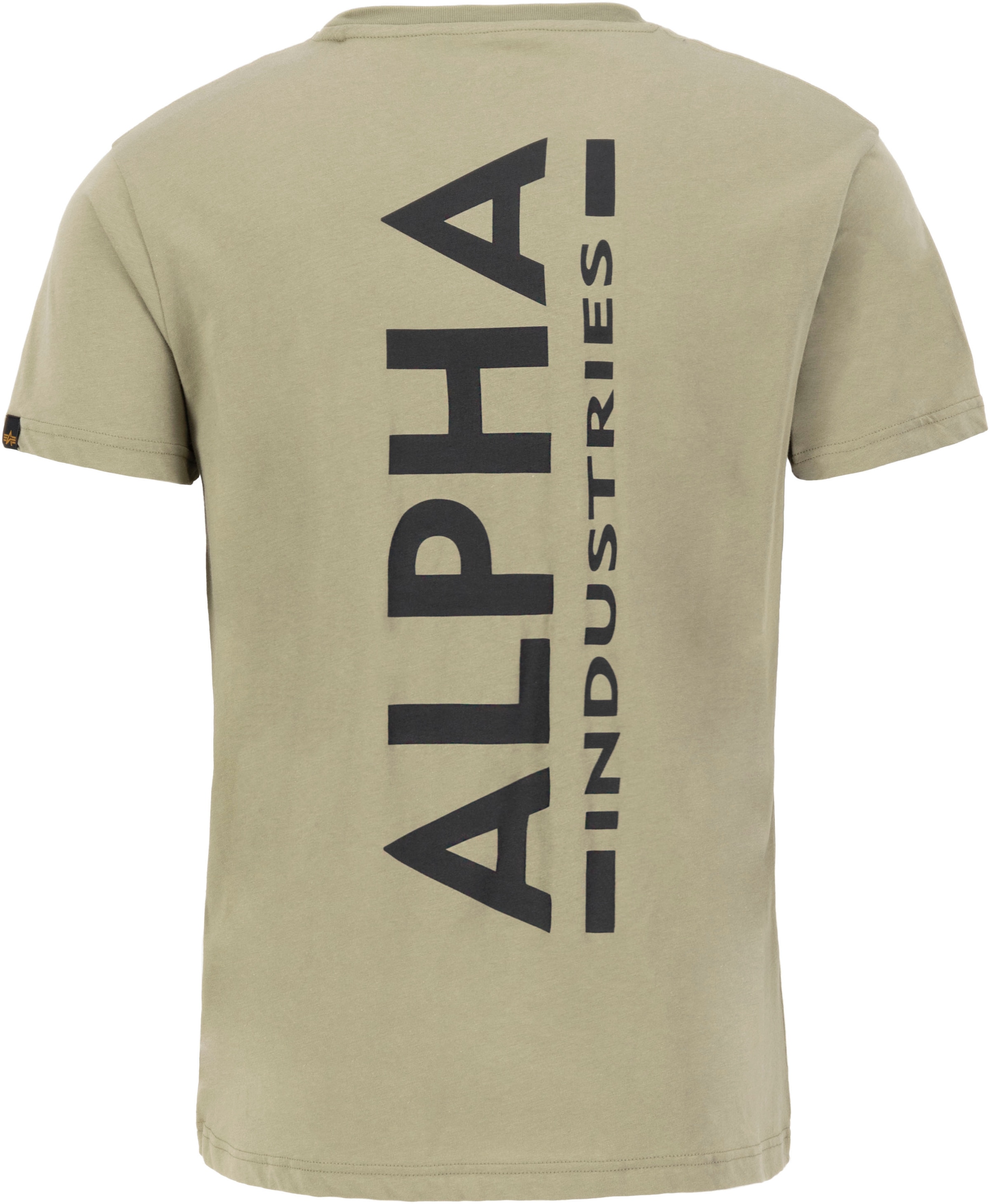 Alpha Industries Rundhalsshirt »Backprint T«