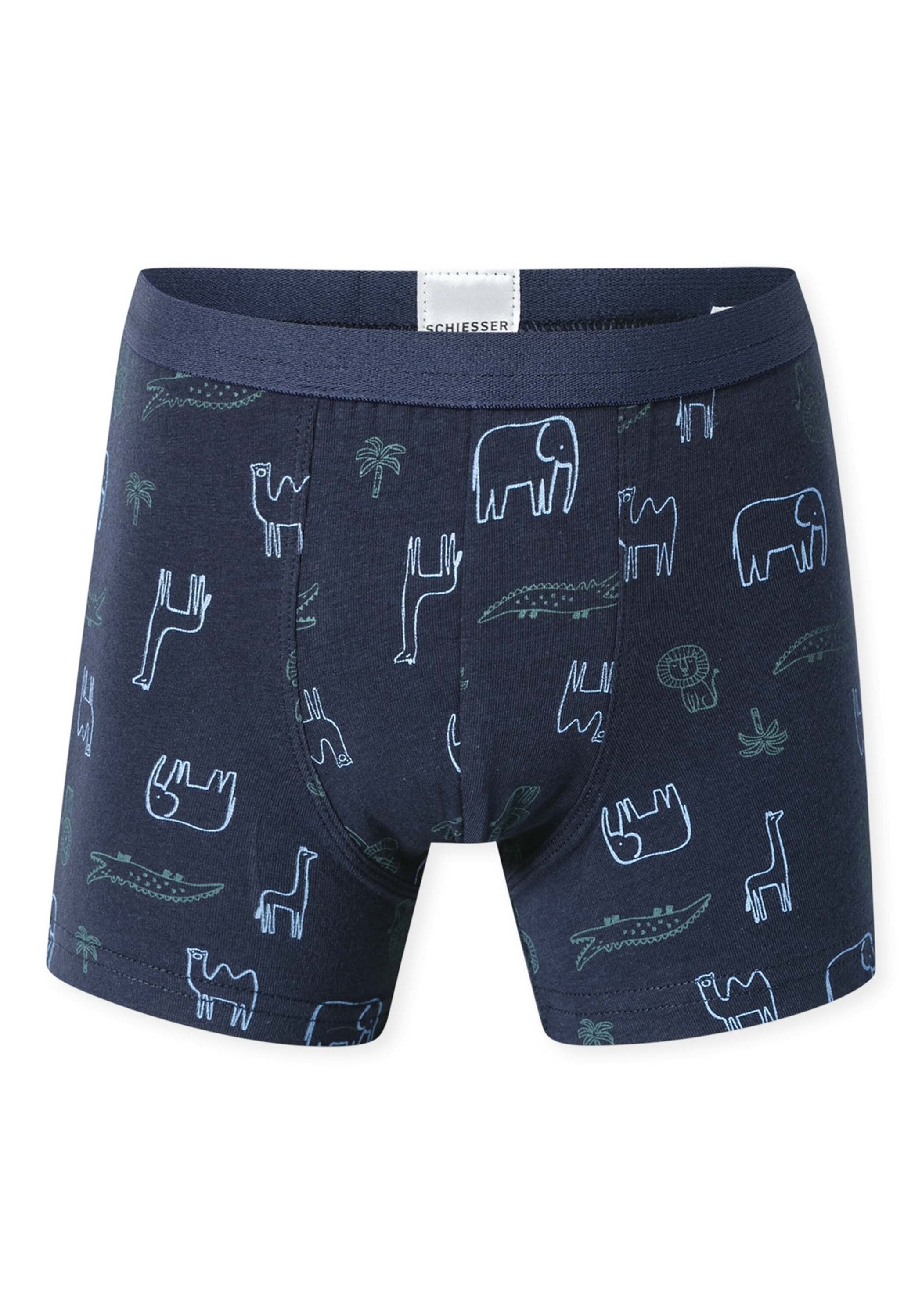 Schiesser Boxershorts »Boxershort 7PACK Boys Single Jersey Slips 7er Pack«