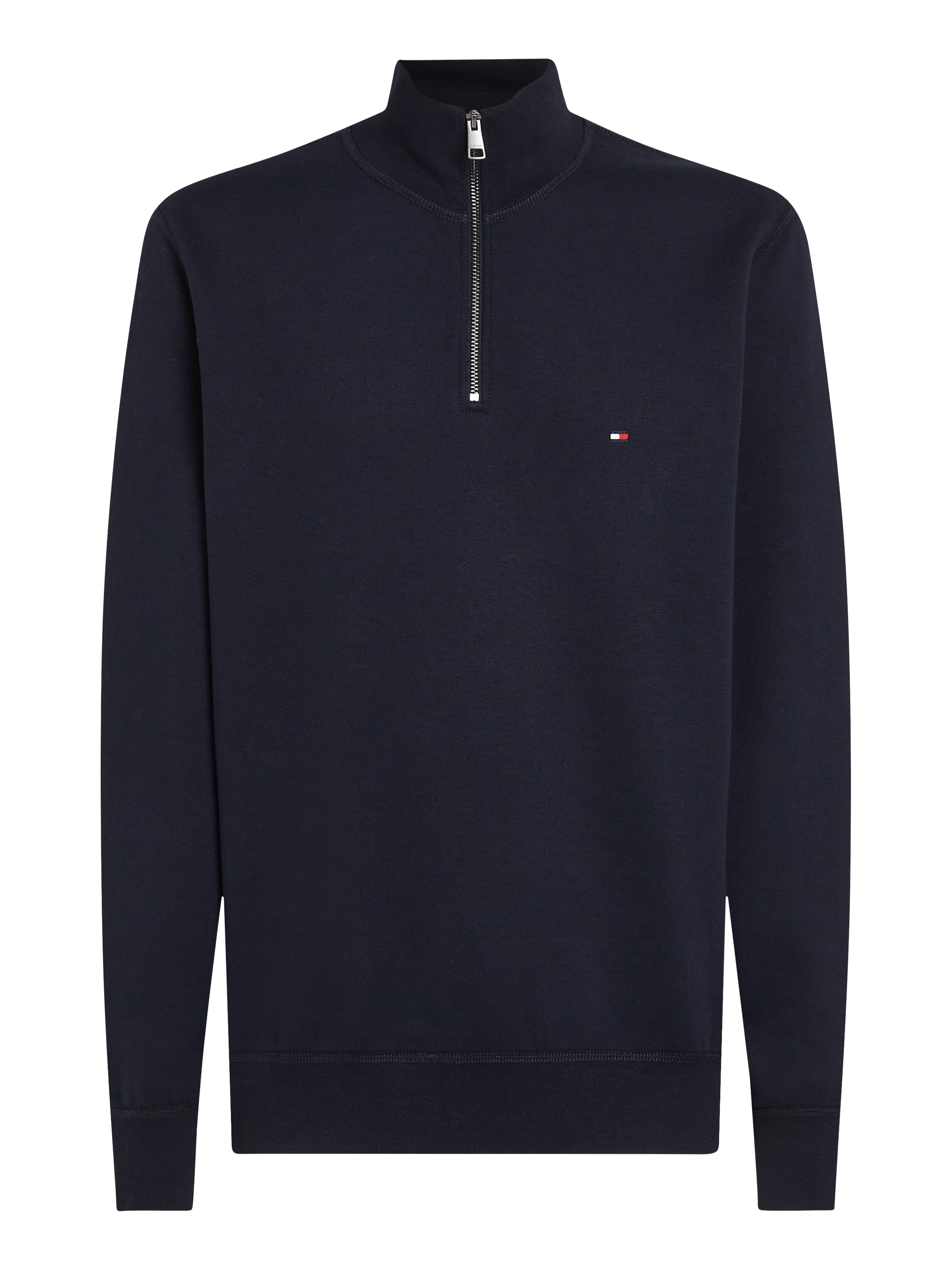 Tommy Hilfiger Sweatshirt »ESSENTIAL FLEECE 1/4 ZIP«, mit Stehkragen