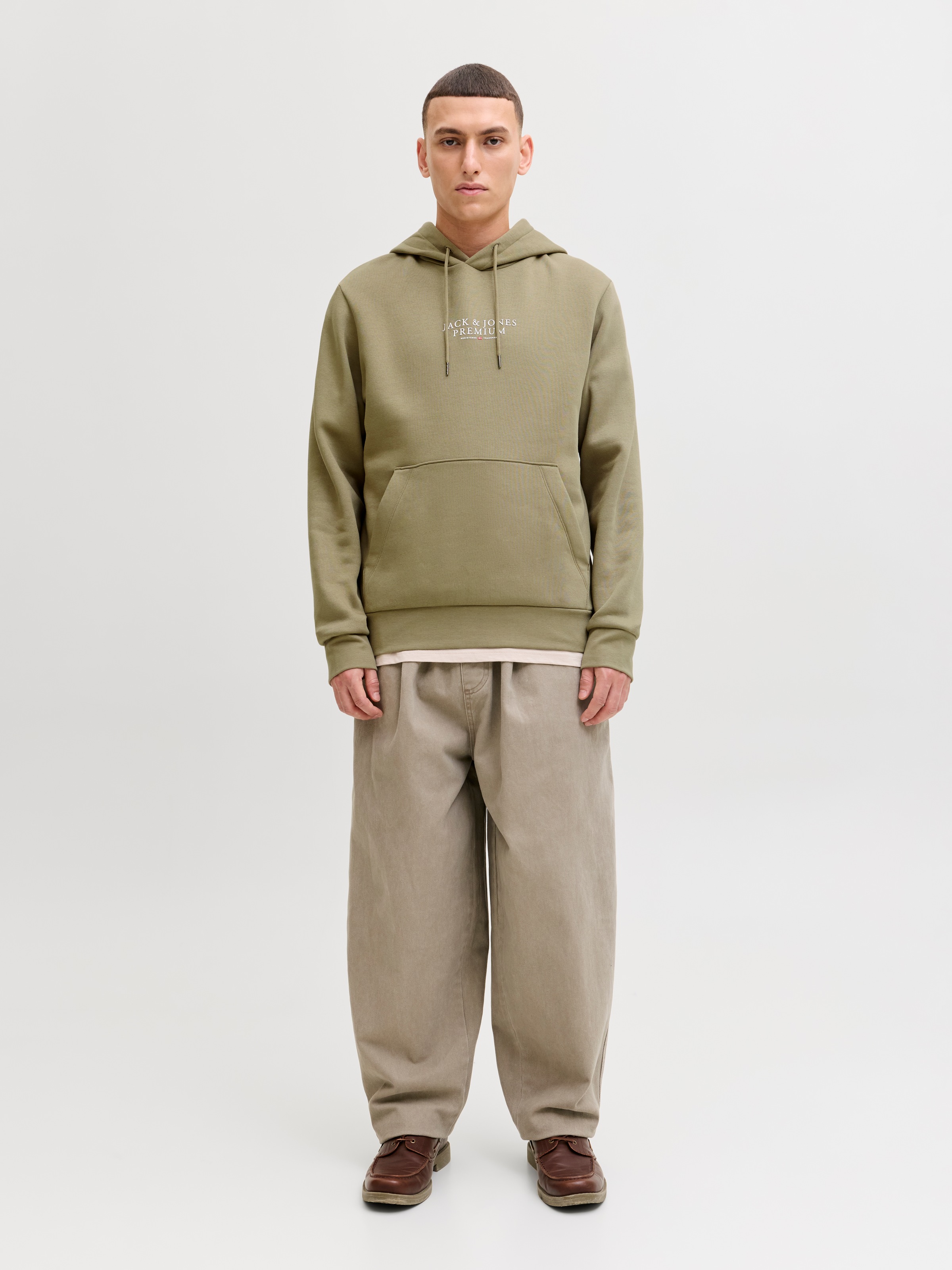 Jack & Jones Kapuzensweatshirt »JPRBLUARCHIE SWEAT HOOD NOOS«, mit Logo Print
