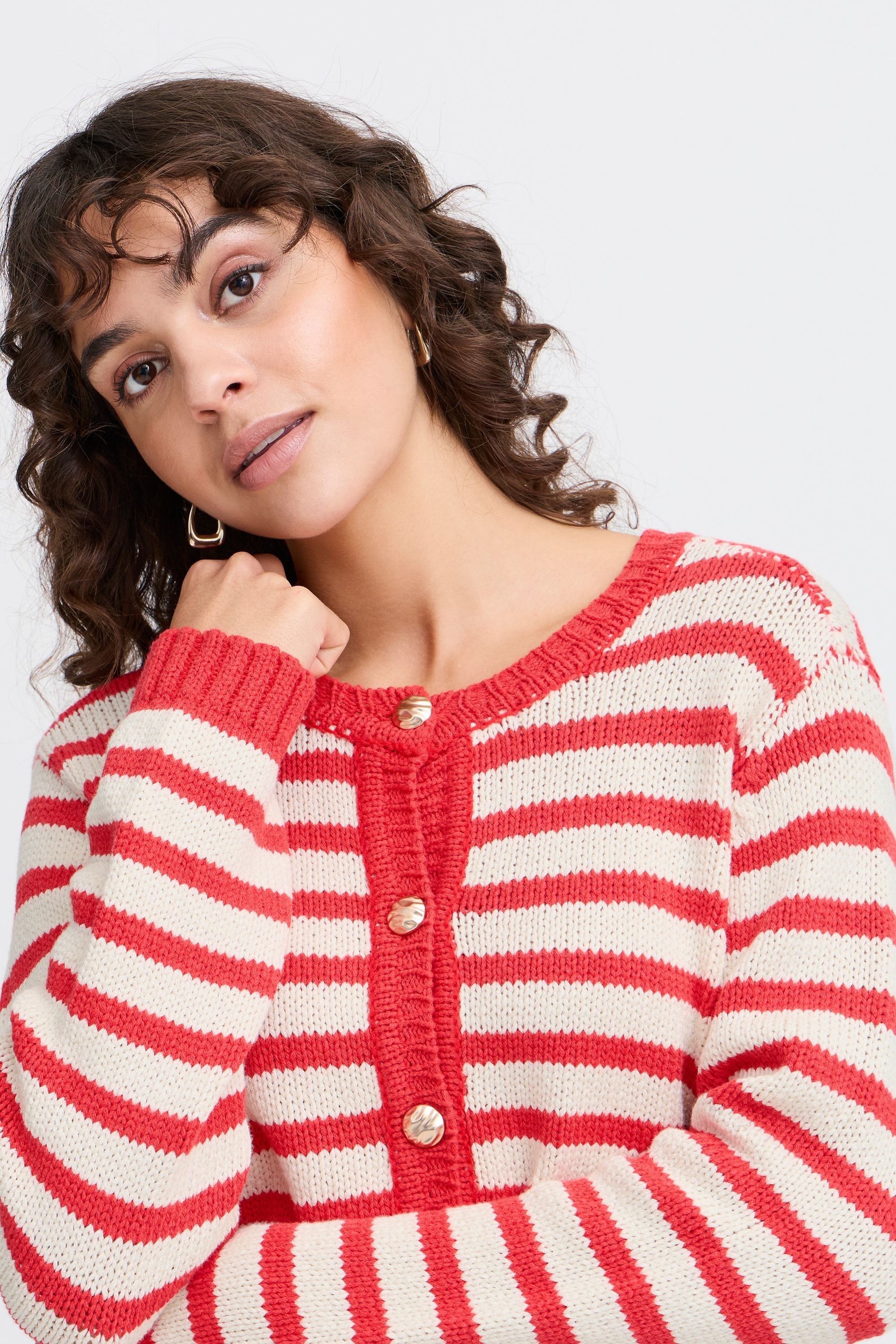 fransa Strickweste »Strickjacke FRBELINDA CAR 1«, (1 tlg.)
