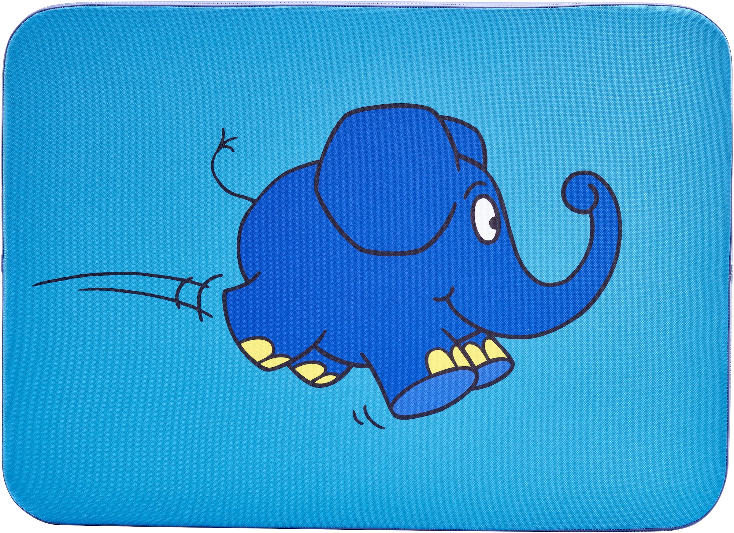 Hipp-Hopp - das Hüpfpolster Weichbodenmatte »Hüpfpolster S dunkelblau, Die Maus, Elefant«, Hüpfmatte; 97x70x17 cm; Made in Germany