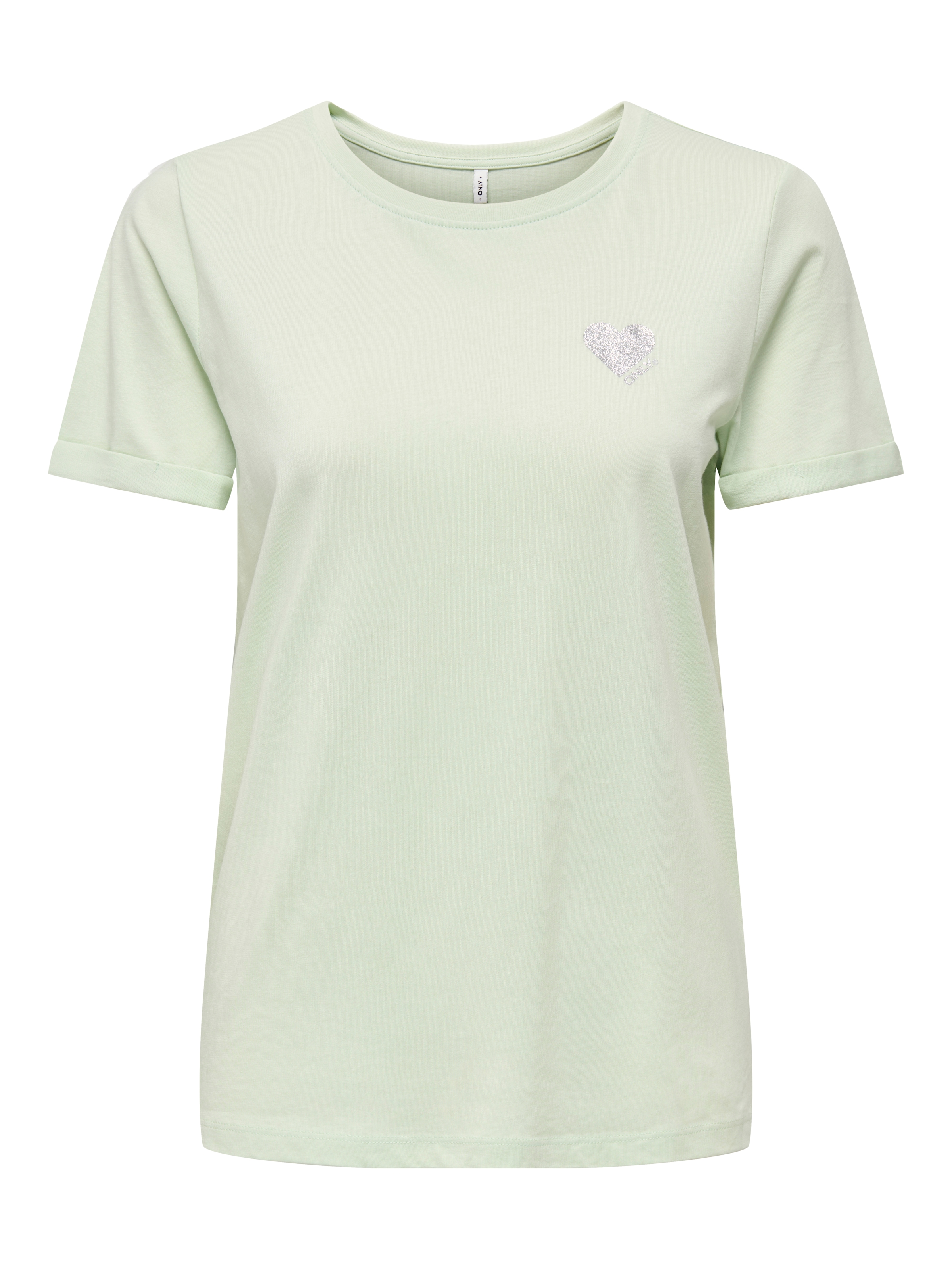 ONLY Kurzarmshirt »ONLKITA LIFE S/S TOP NOOS« regular fit, casual, Single Jersey, Baumwolle, Rundhals