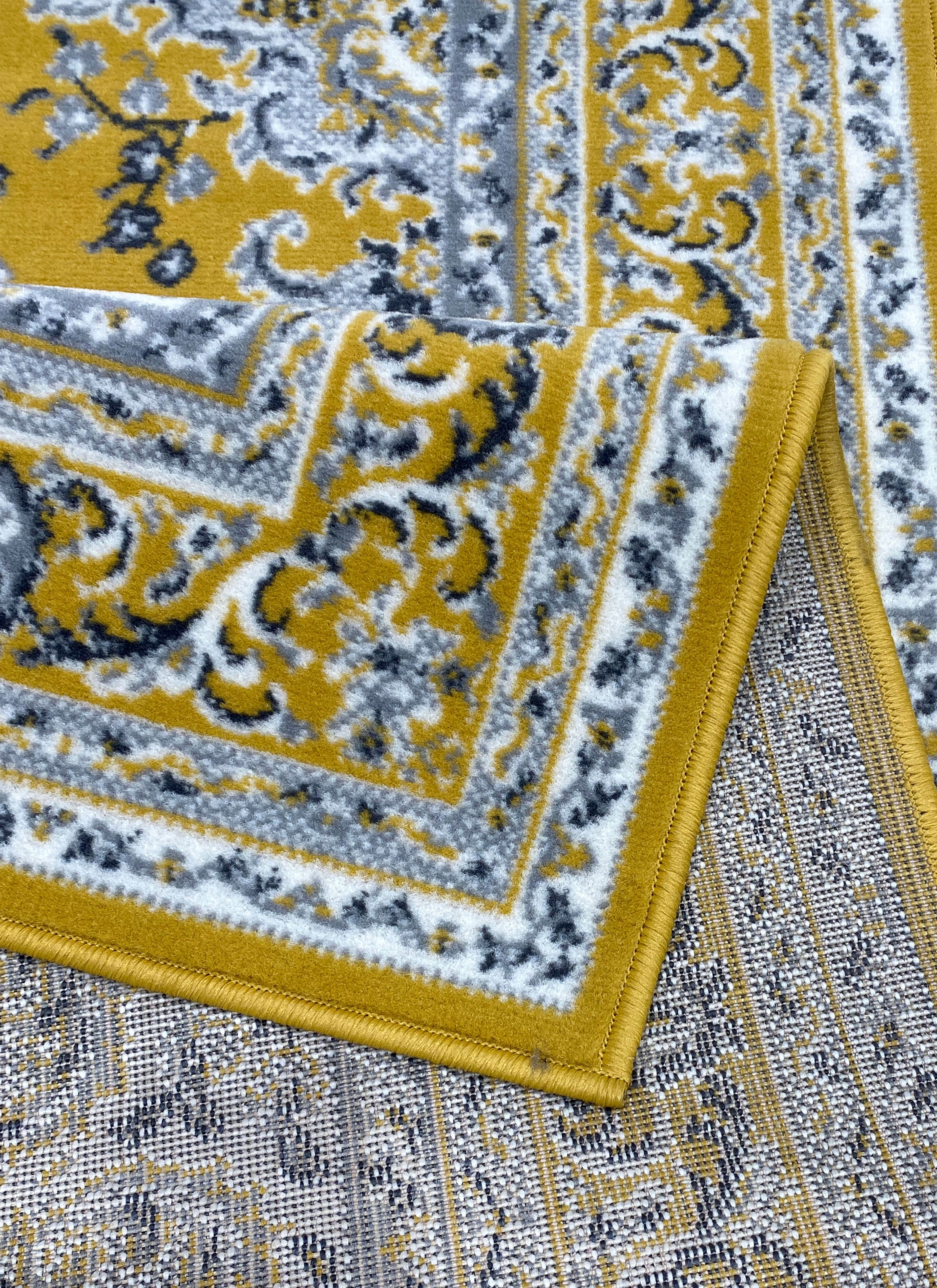 Home affaire Teppich »Oriental, Made in Belgium«, rechteckig, 7 mm Höhe, Orient-Optik, mit Bordüre, Teppich, Kurzflor, Weich, Kundenliebling