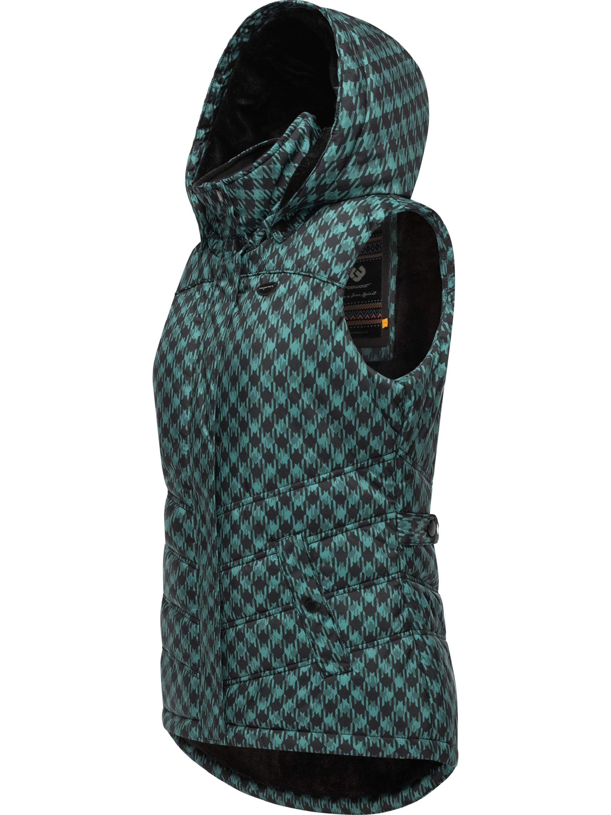Ragwear Steppweste »Steppweste Hesty Print«