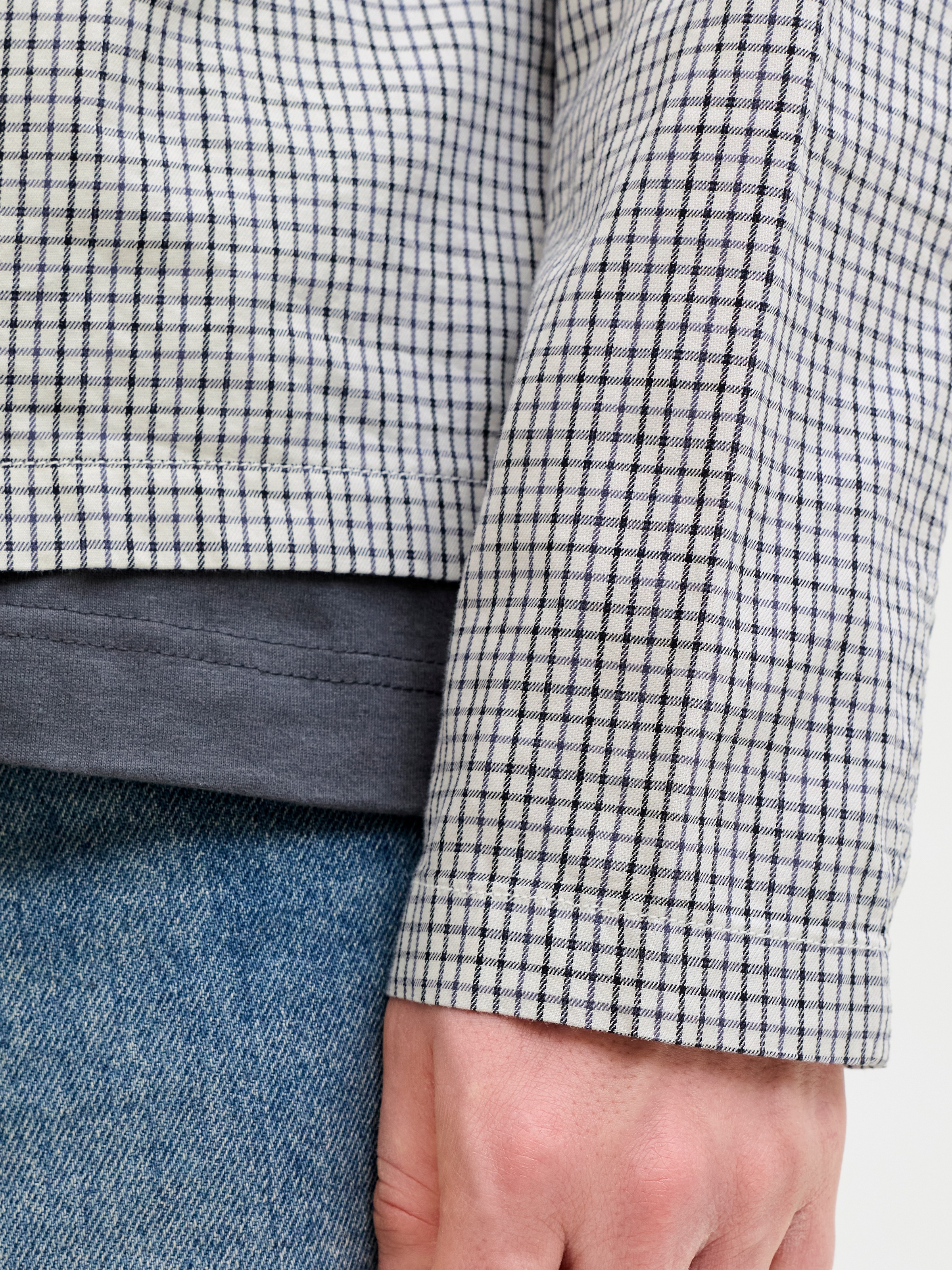 Jack & Jones Langarmhemd »JORAUSTIN CLEAN CHECK SHIRT LS SN«