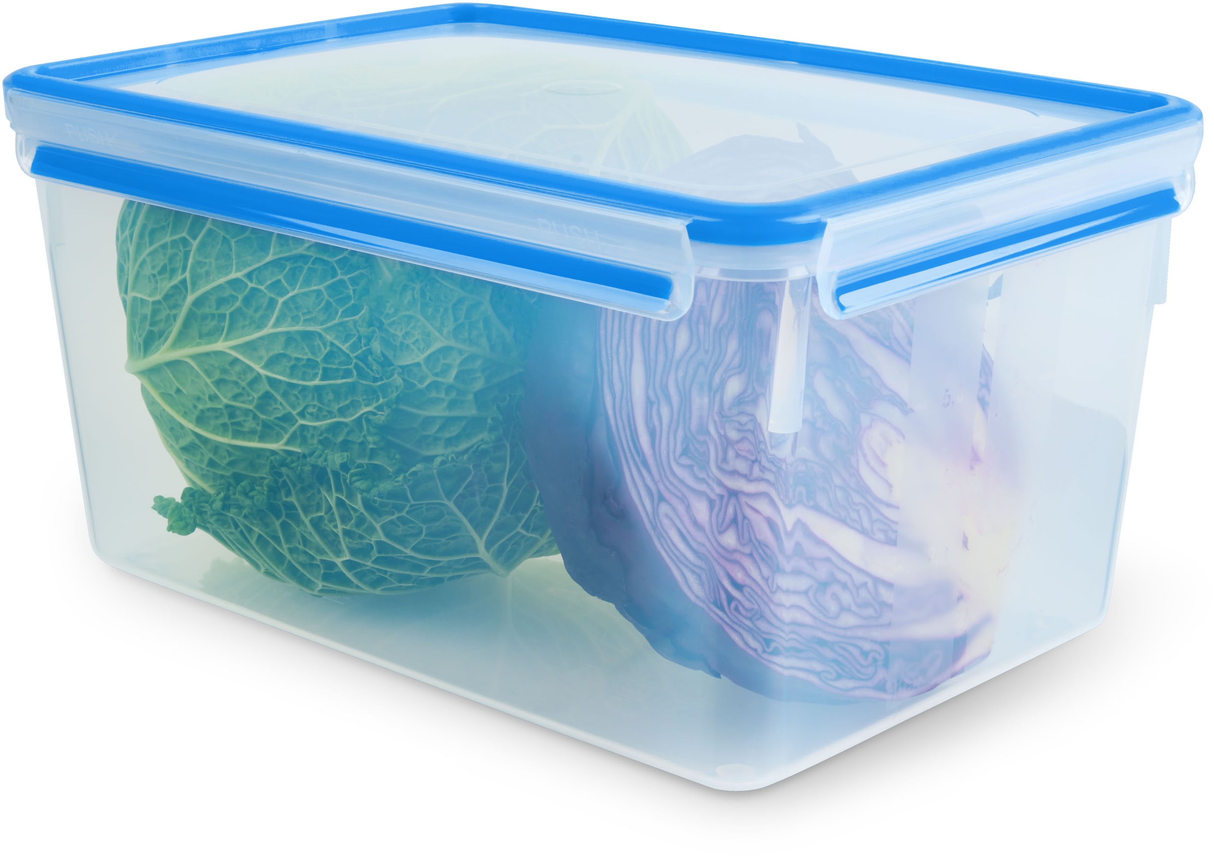 Emsa Frischhaltedose »Clip & Close«, (2 tlg.), 8 Liter, rechteckig, Clipbox, dicht, hygienisch, spülmaschinenfest