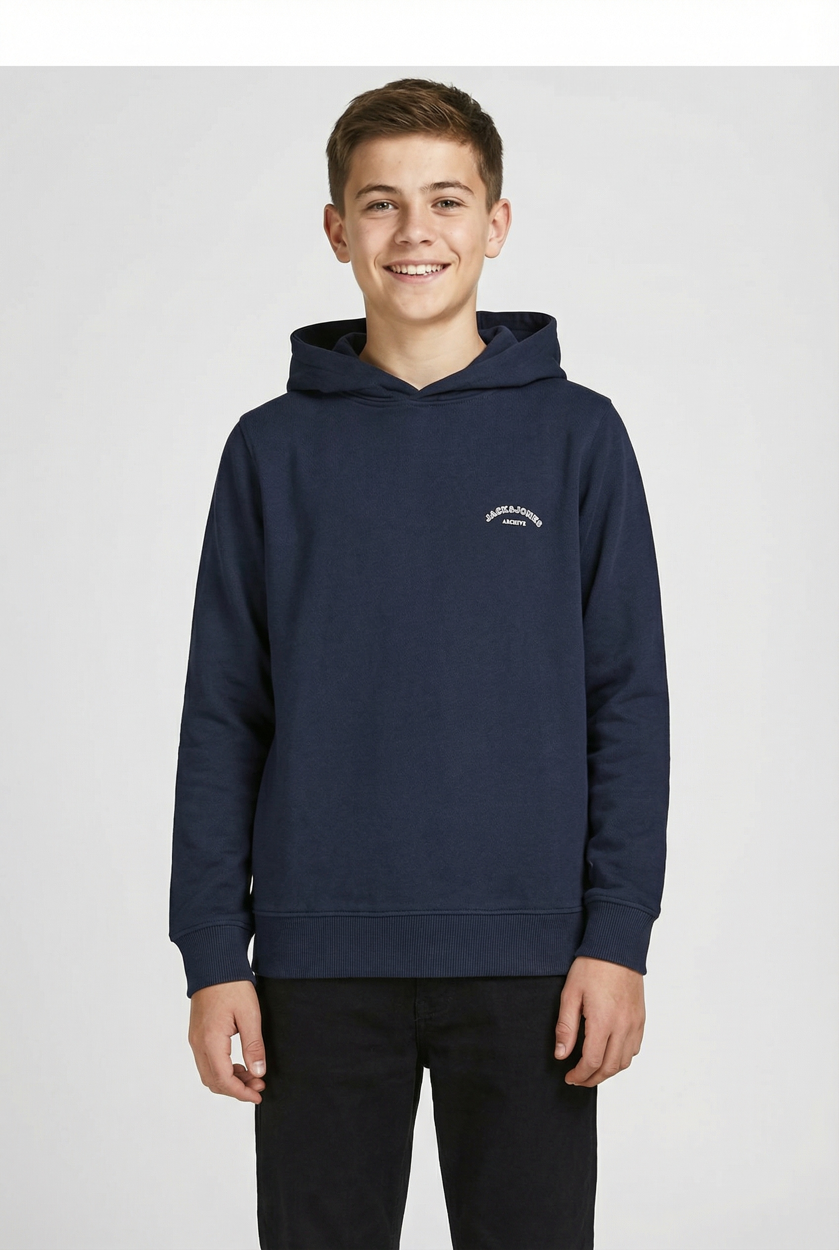 Jack & Jones Junior Kapuzensweatshirt »JJCOLLEGE LOGO SWEAT HOOD JNR«, mit Logoprint
