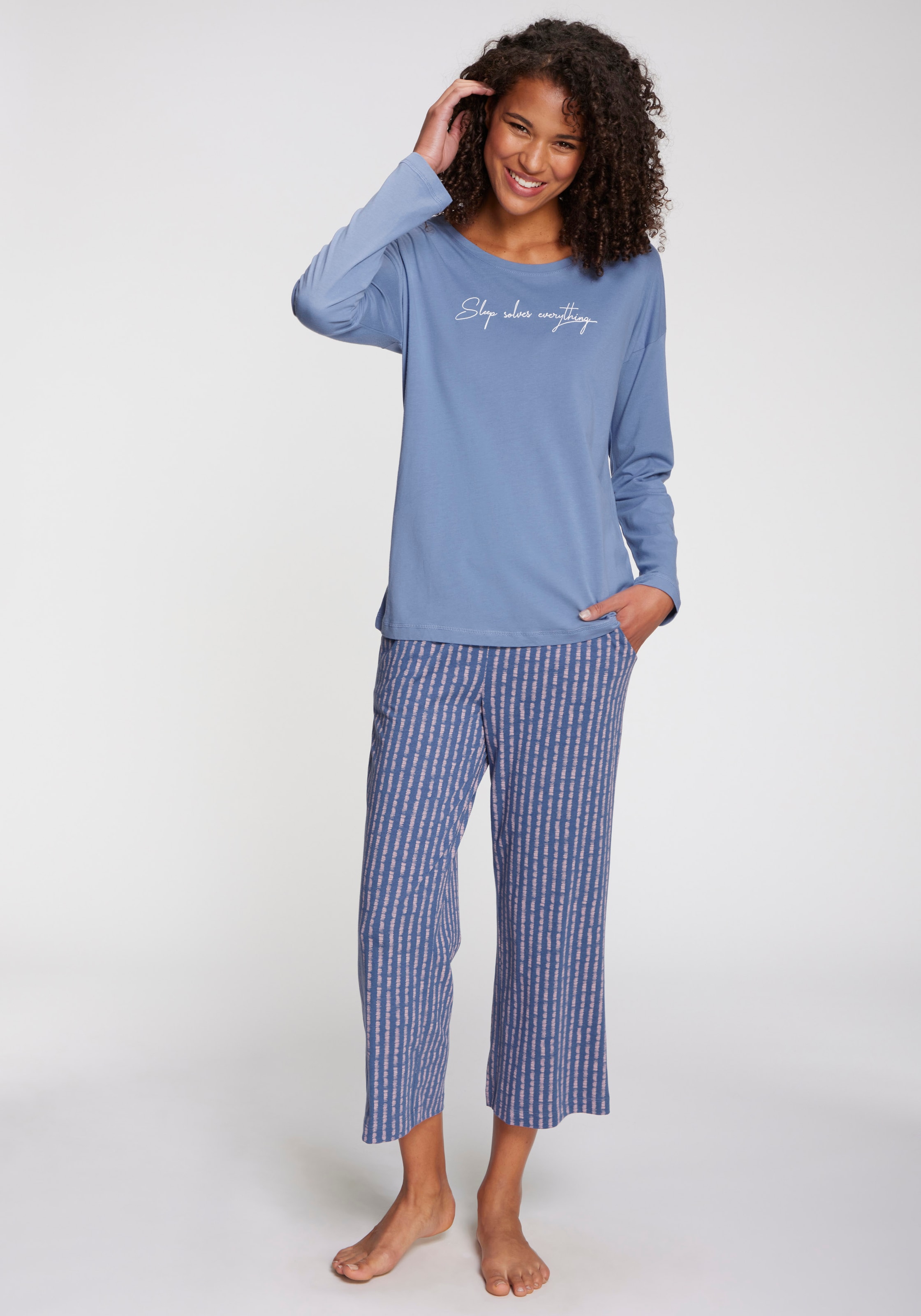 Vivance Dreams Longsleeve, mit kleinem Frontprint