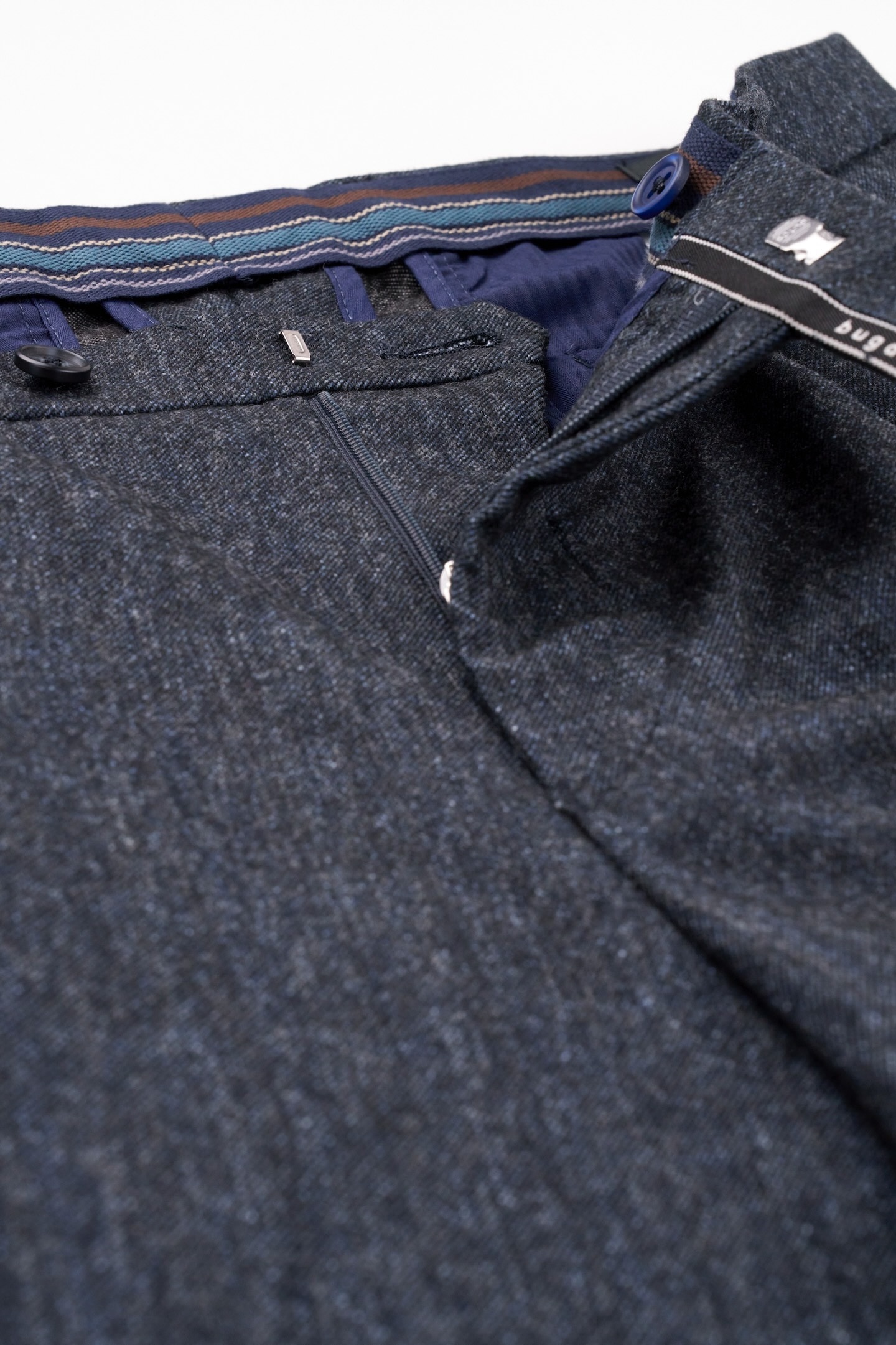 bugatti Bundfaltenhose, besonders soft