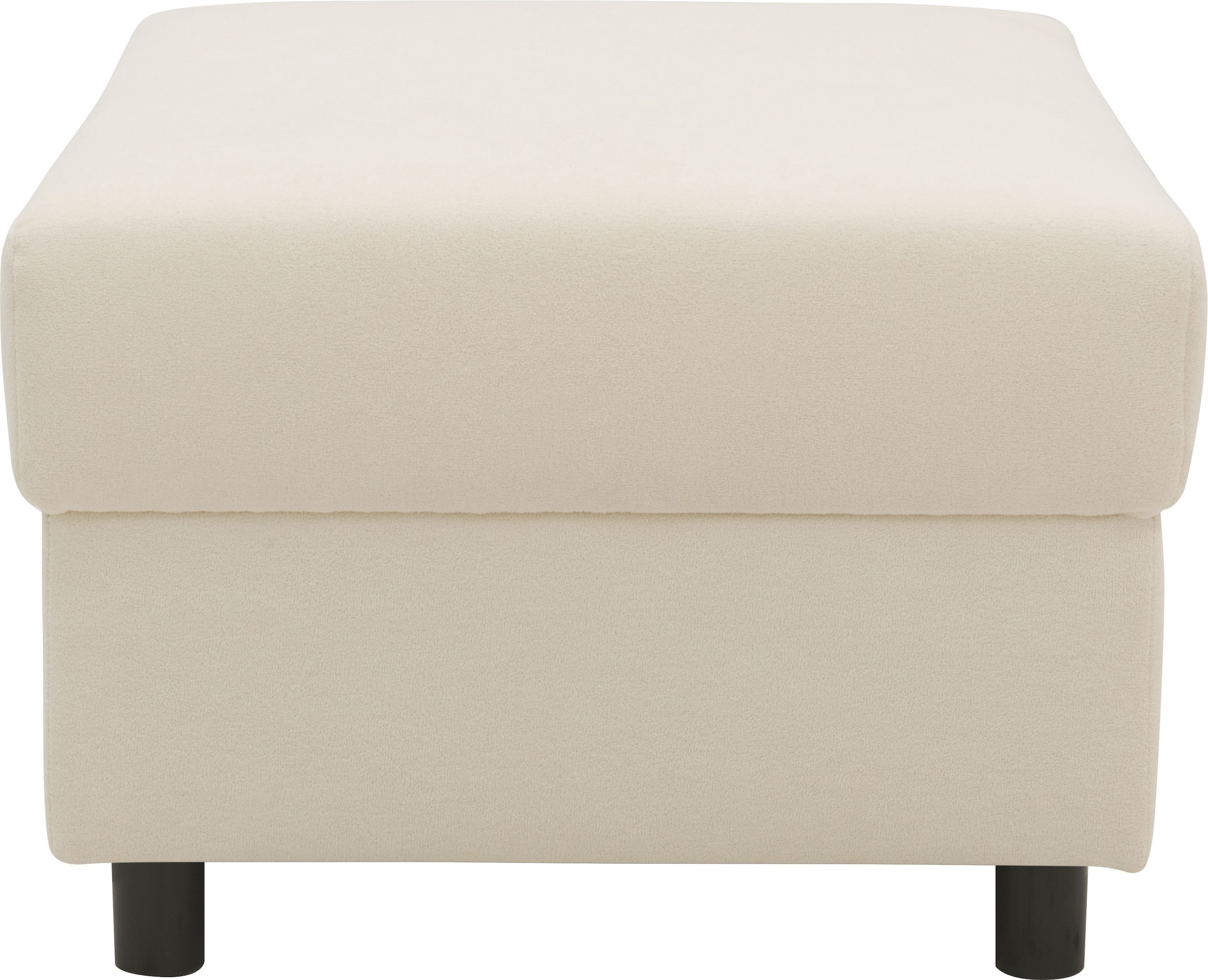 INOSIGN Polsterhocker »Turah 2 in Cord oder wasserabweisender Microfaser,«, moderner Polsterhocker, passend zum Ecksofa, B/T/H: 83/60/44 cm