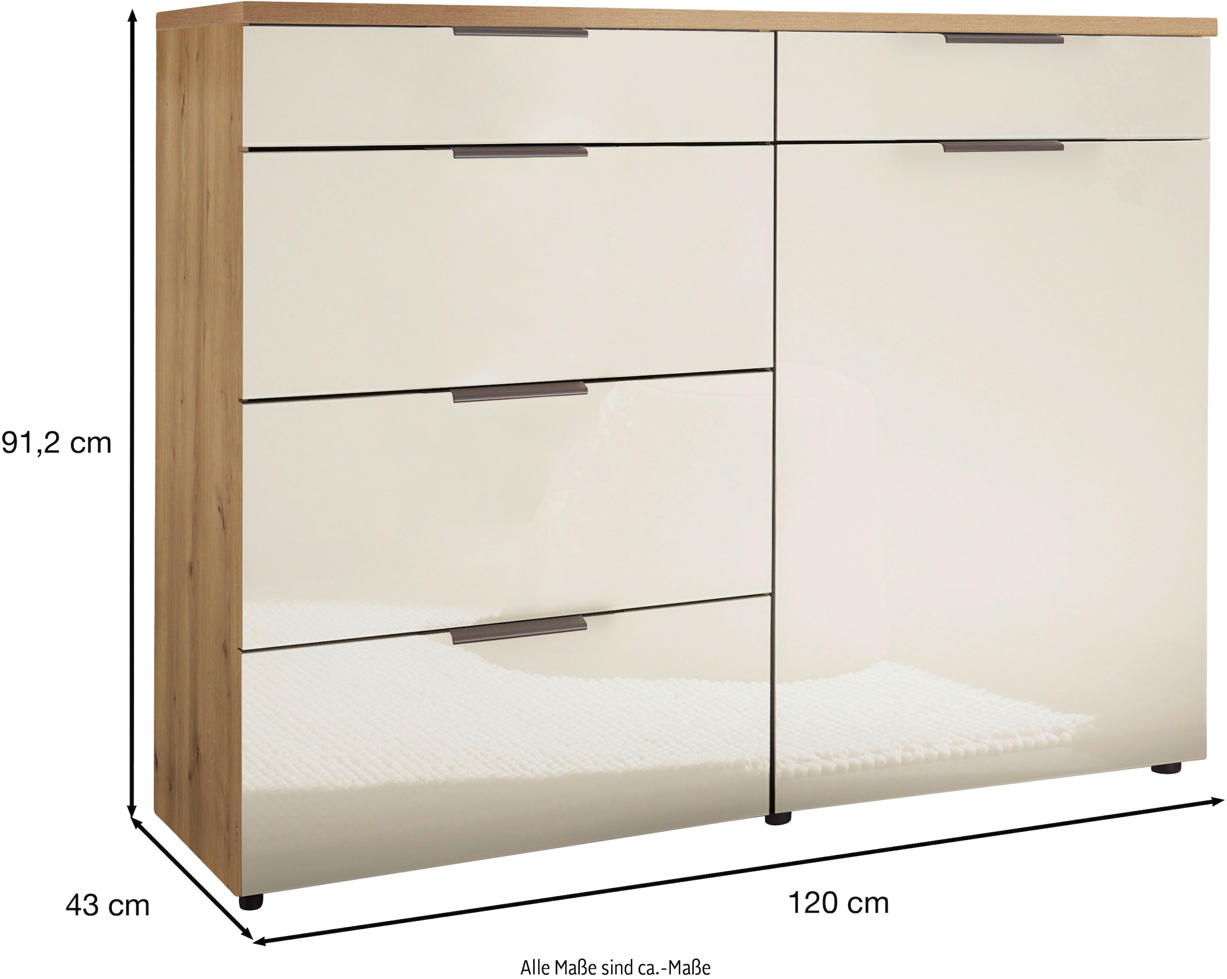 WIEMANN Kombikommode »Como« vormontiert