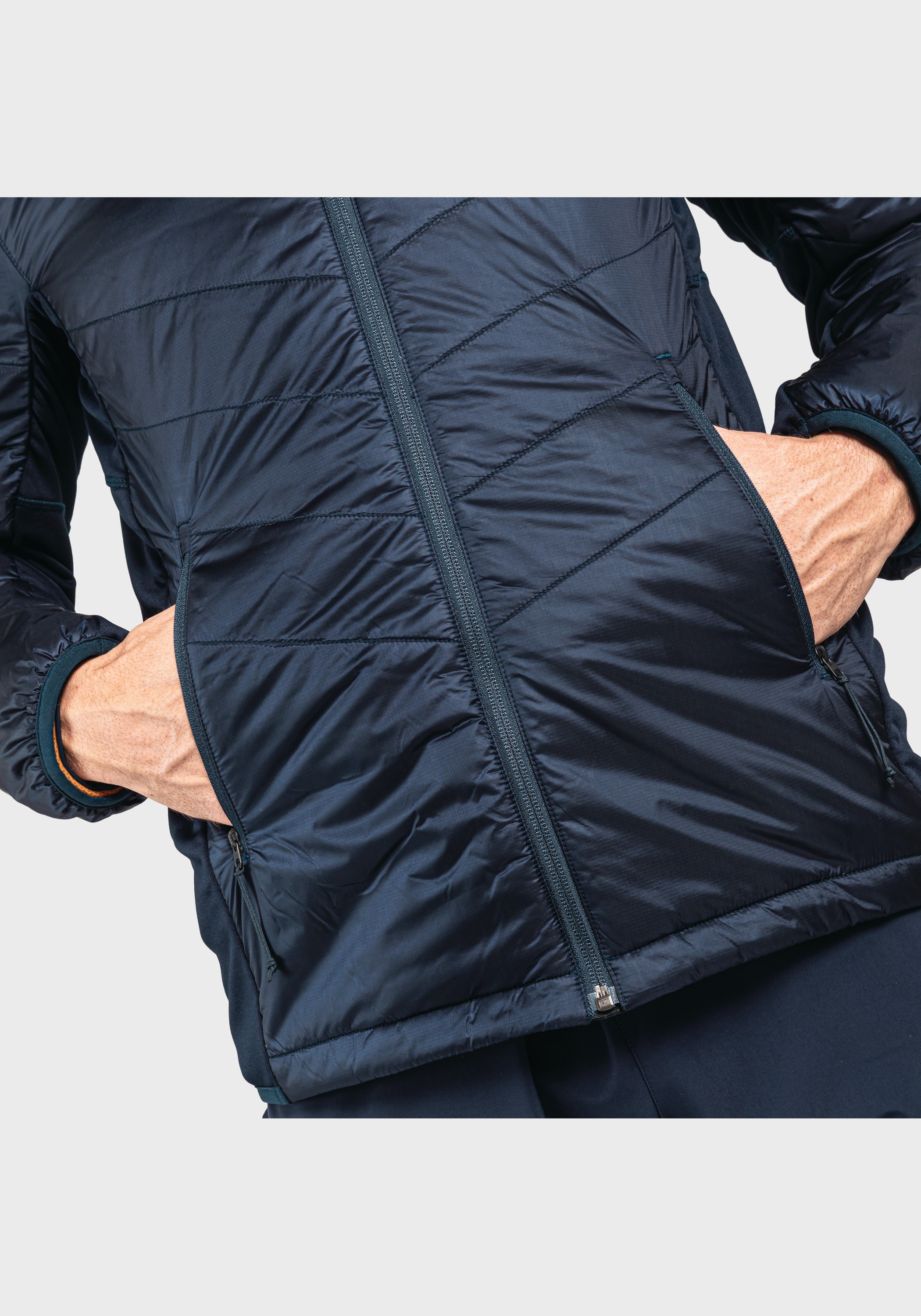 Schöffel Outdoorjacke »Hybrid Jacket Stams M«, mit Kapuze