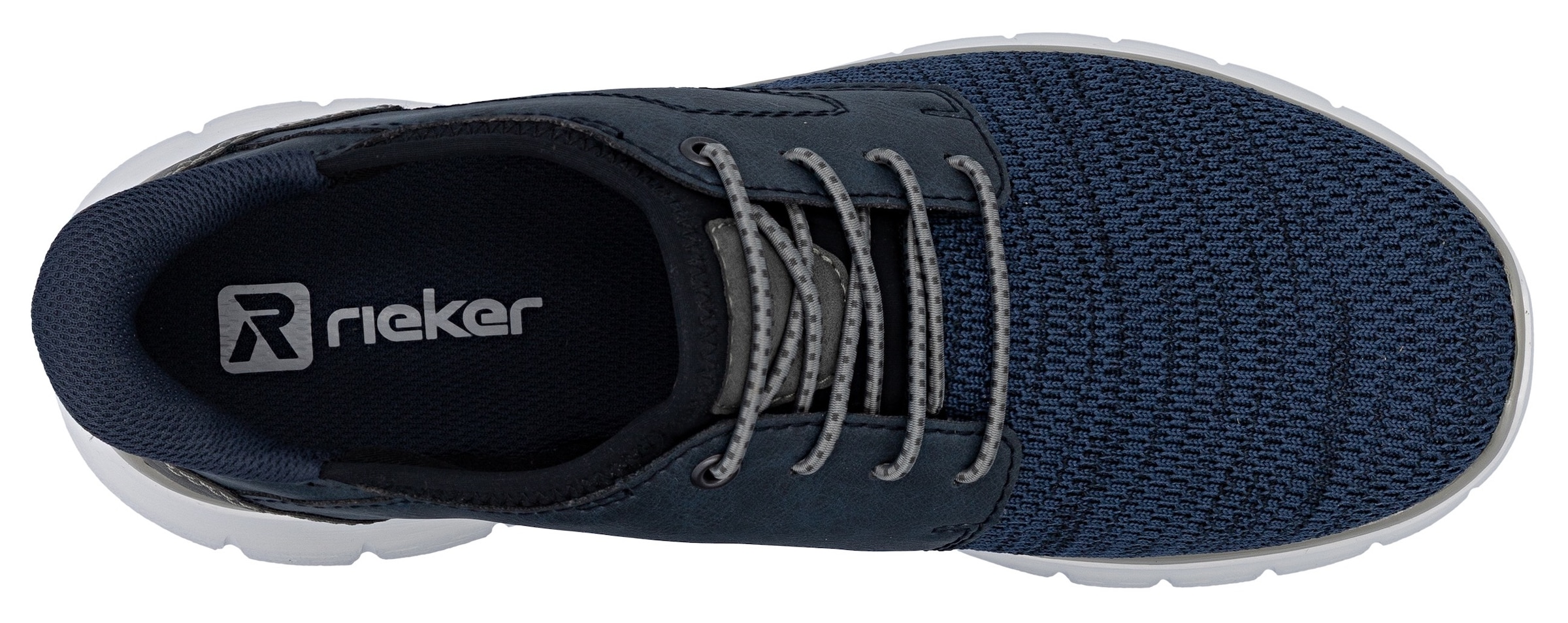 Rieker Slip-On Sneaker  , Freizeitschuh, Halbschuh, Schlupfschuh, gepolsterter Fersenabschluss