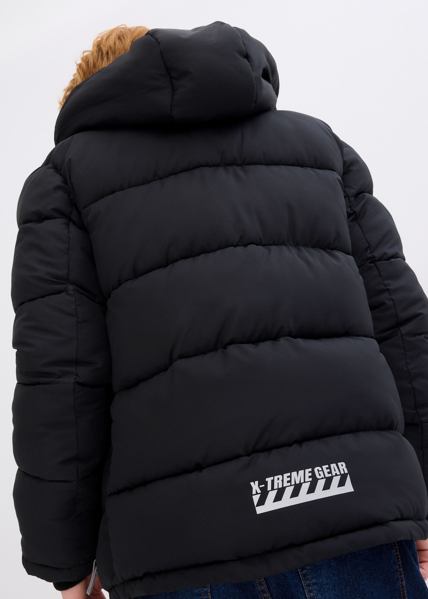 bonprix Steppjacke mit Kapuze