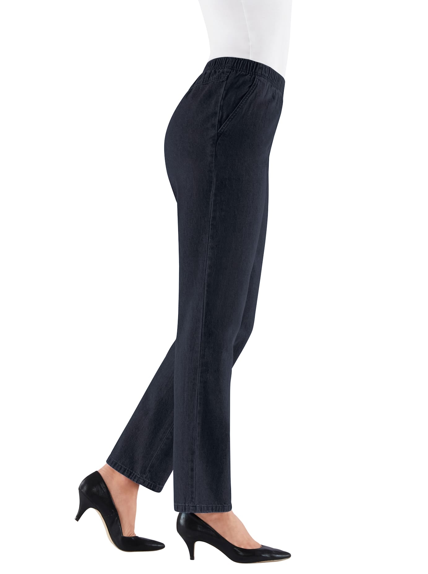 Classic Basics Schlupfjeans, (1 tlg.)