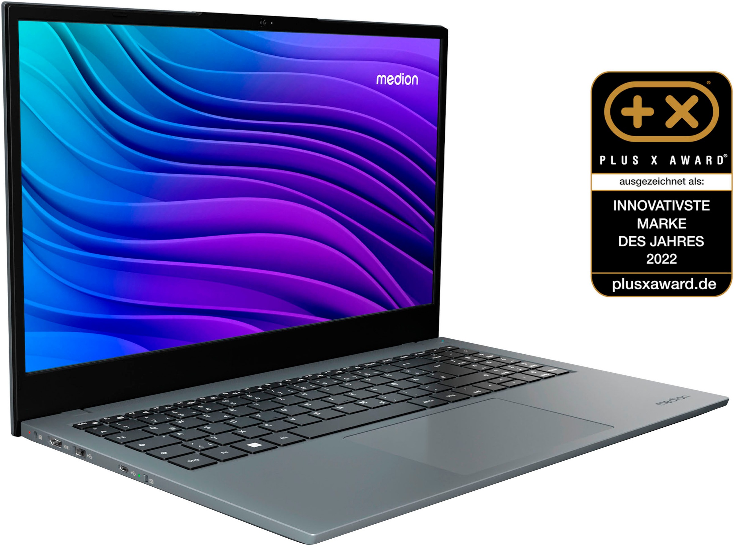 Medion® Notebook »E15433«, 39,6 cm, / 15,6 Zoll, Intel, Core i5, Iris Xe Graphics, 512 GB SSD