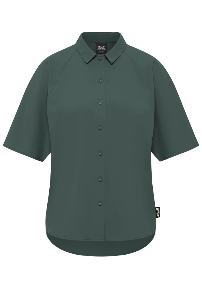 Jack Wolfskin Kurzarmhemd »SIERRA QUEST SS SHIRT W« Atmungsaktiv, Windabweisend, Stretchkomfort