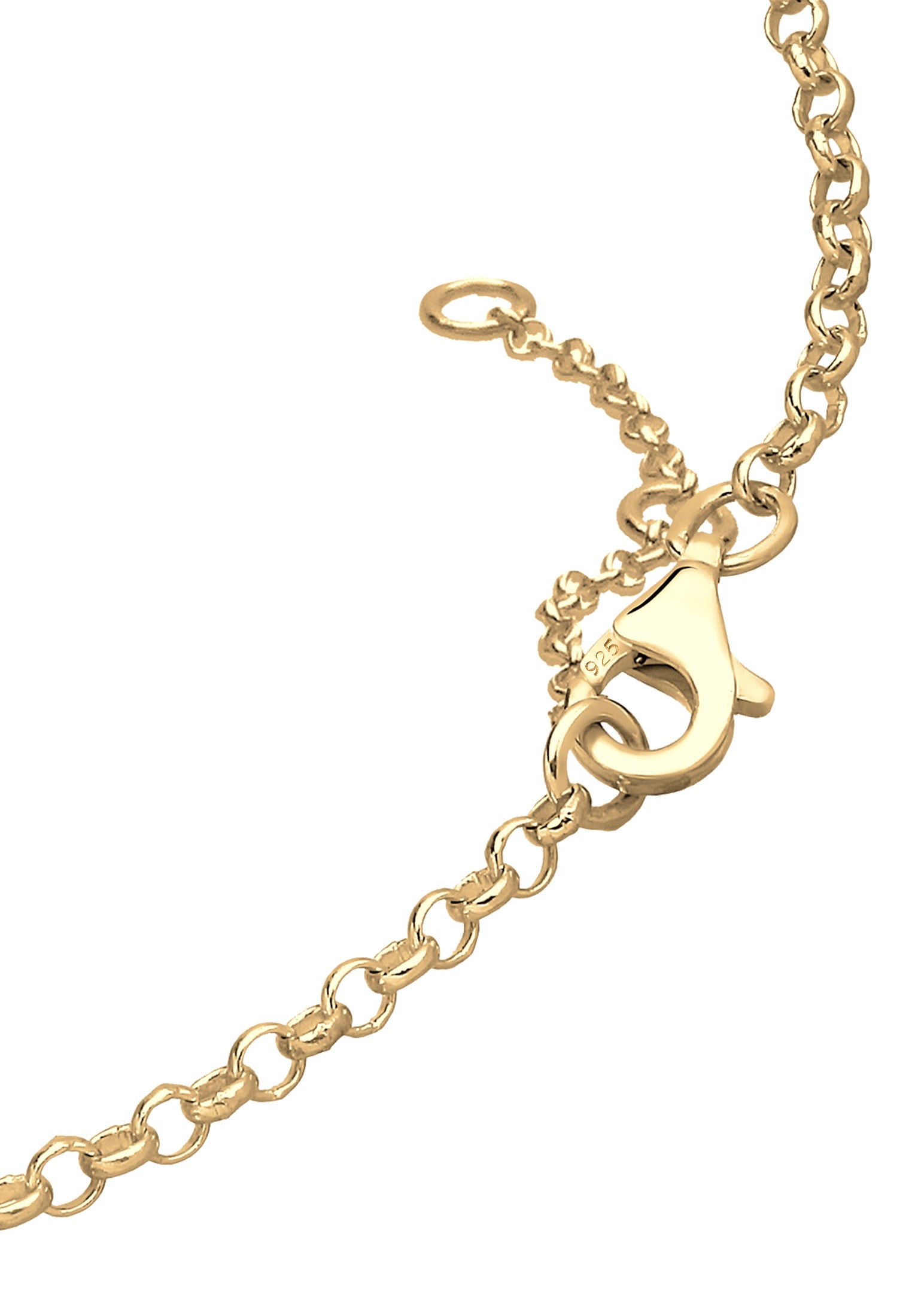 Elli Armkette »Armband Armkette Kugel 925 Silber, mit Kristallen von Swarovski®«