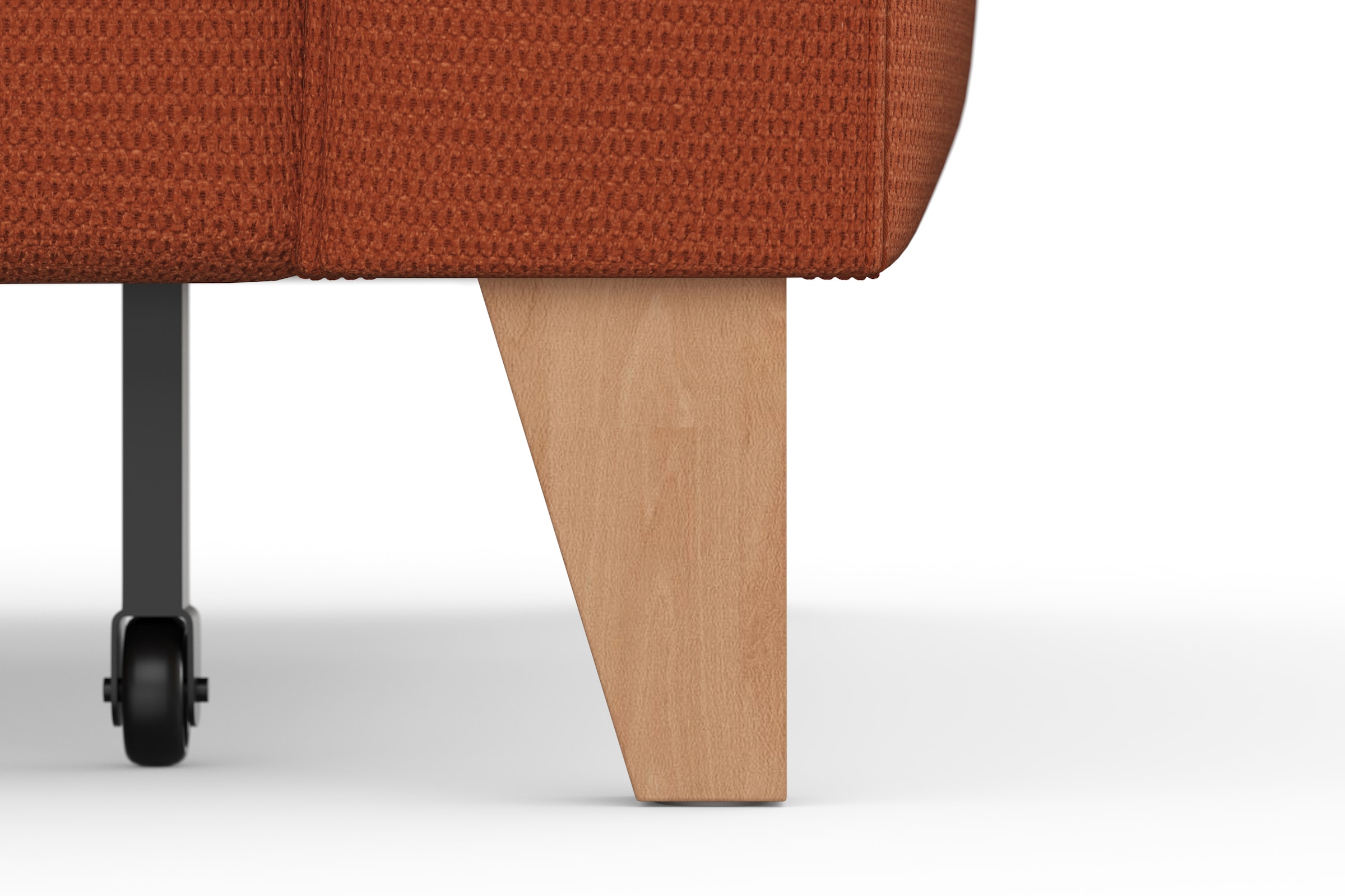 sit&more Ecksofa »Visby L-Form«, Wahlweise mit Bettfunktion und Bettkasten, frei im Raum stellbar