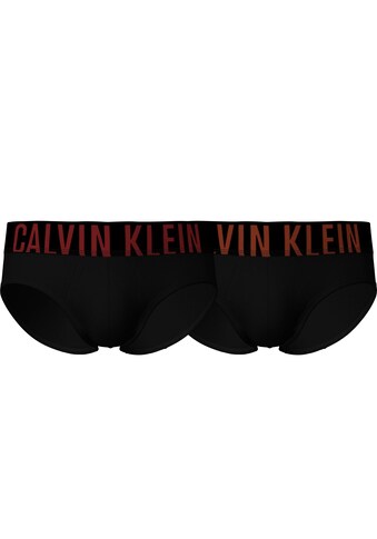 Calvin Klein Slip, (Packung, 2 St., 2er-Pack), mit Logoschriftzug am angesetzten Bund kaufen