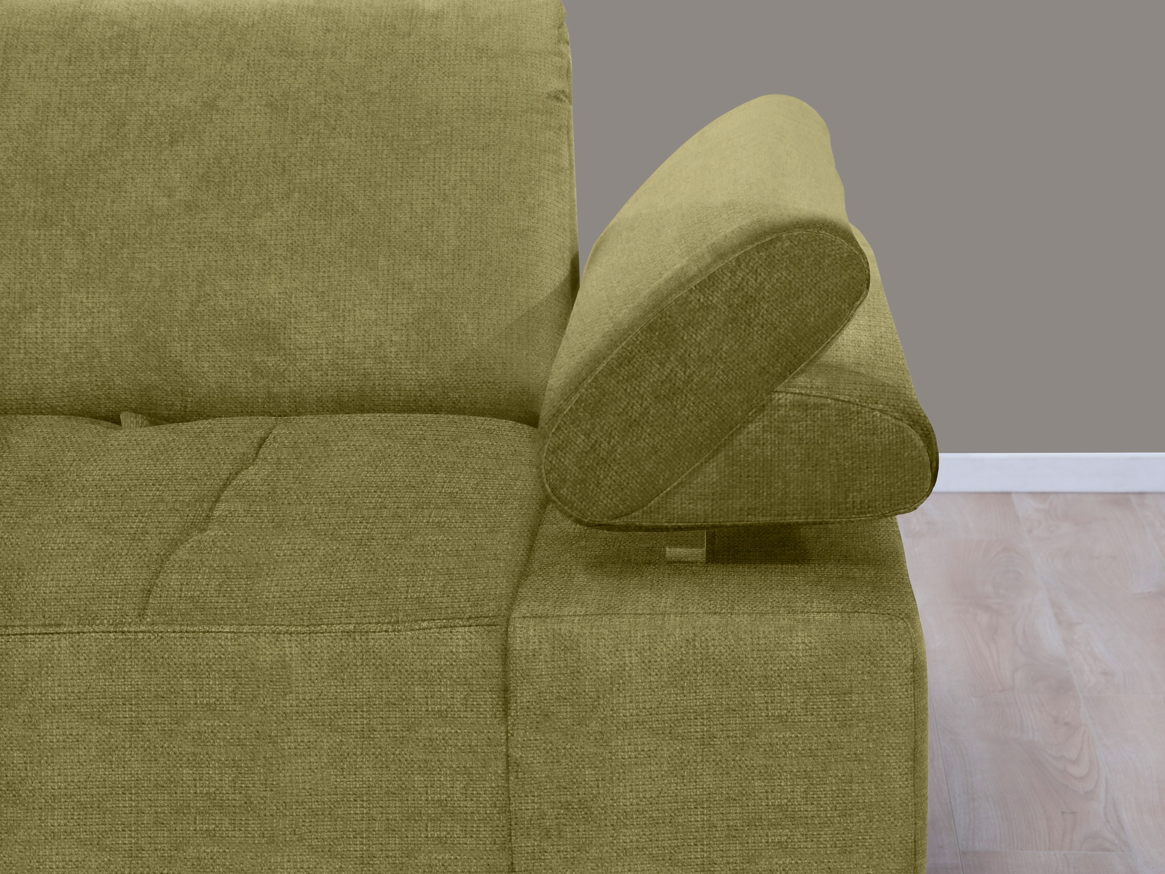 alina Ecksofa »Royce«, inklusive Sitztiefenverstellung, 296 cm breit