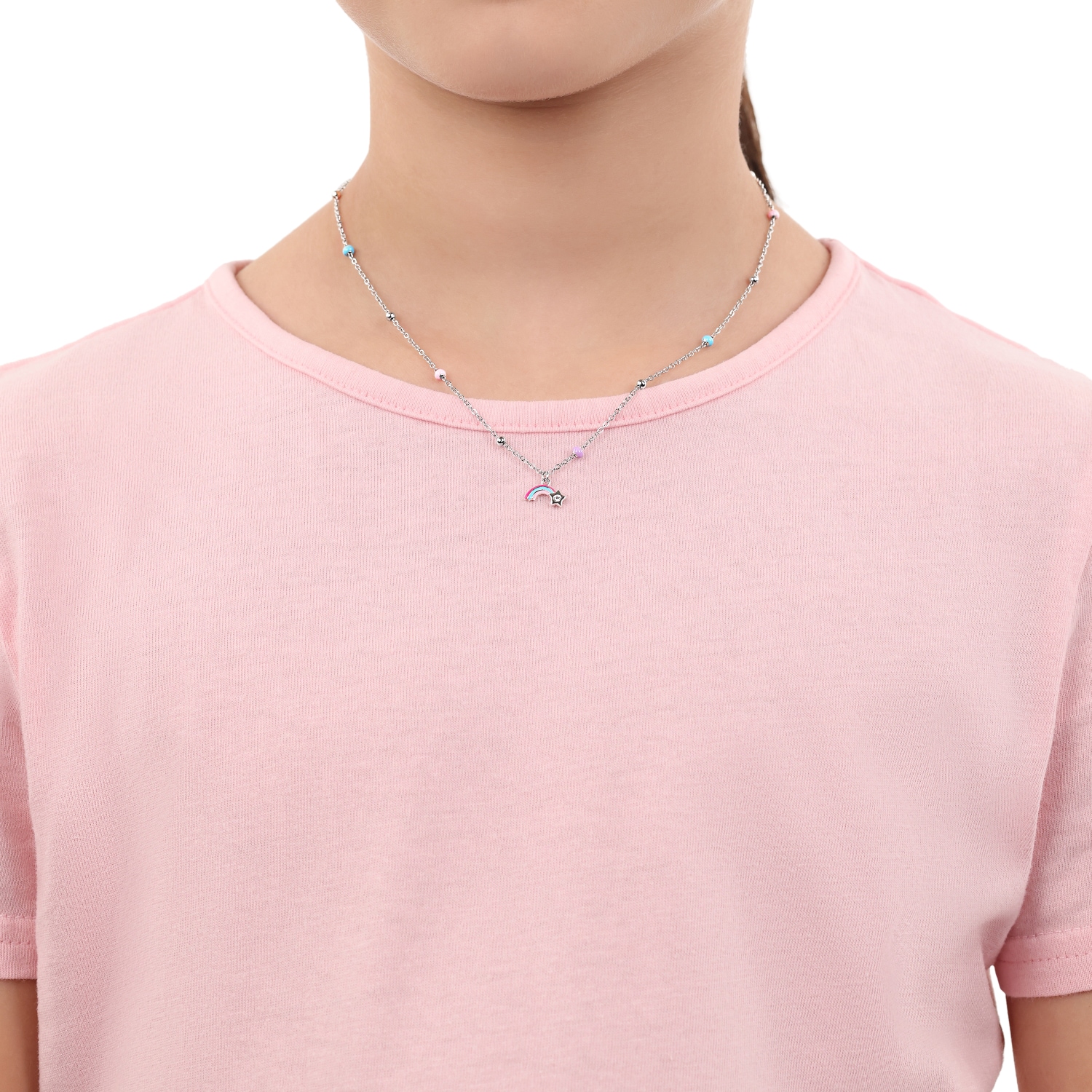 Prinzessin Lillifee Kette mit Anhänger »Sternschnuppe-Motiv« mit Zirkonia (synth.)